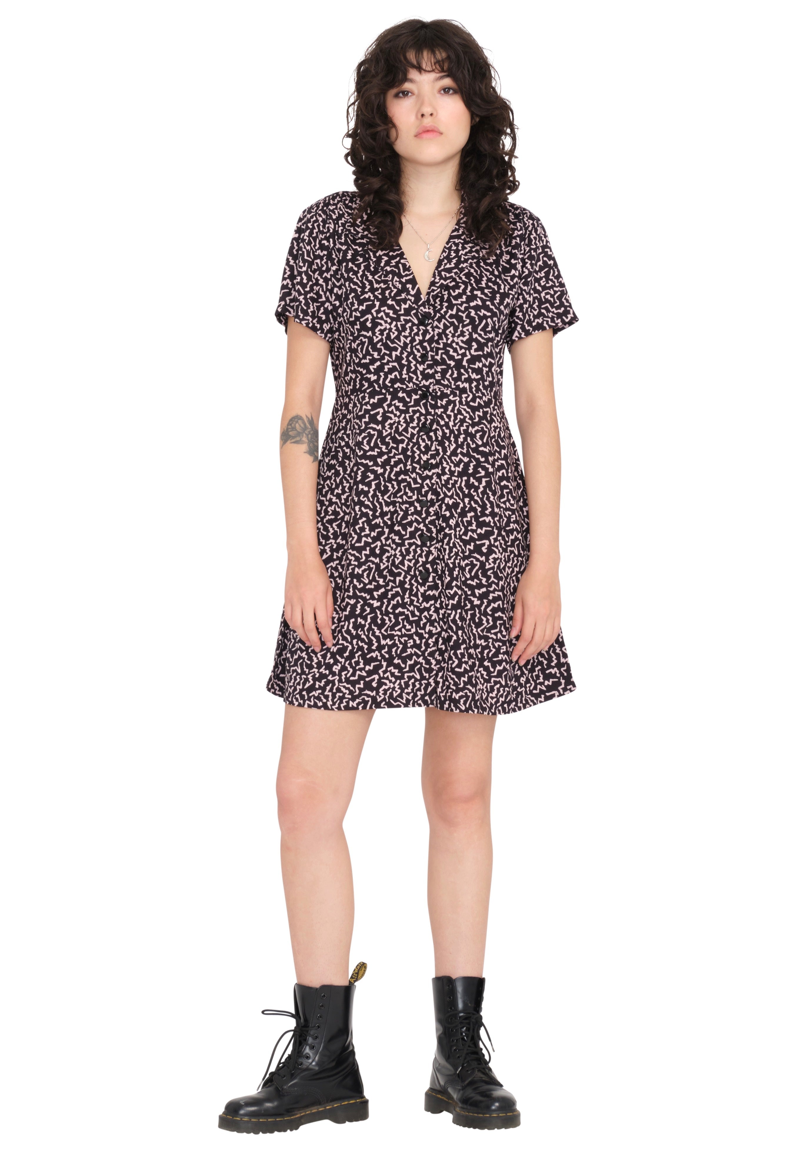 Volcom - Stormy Tropix Black - Dress | Women-Image