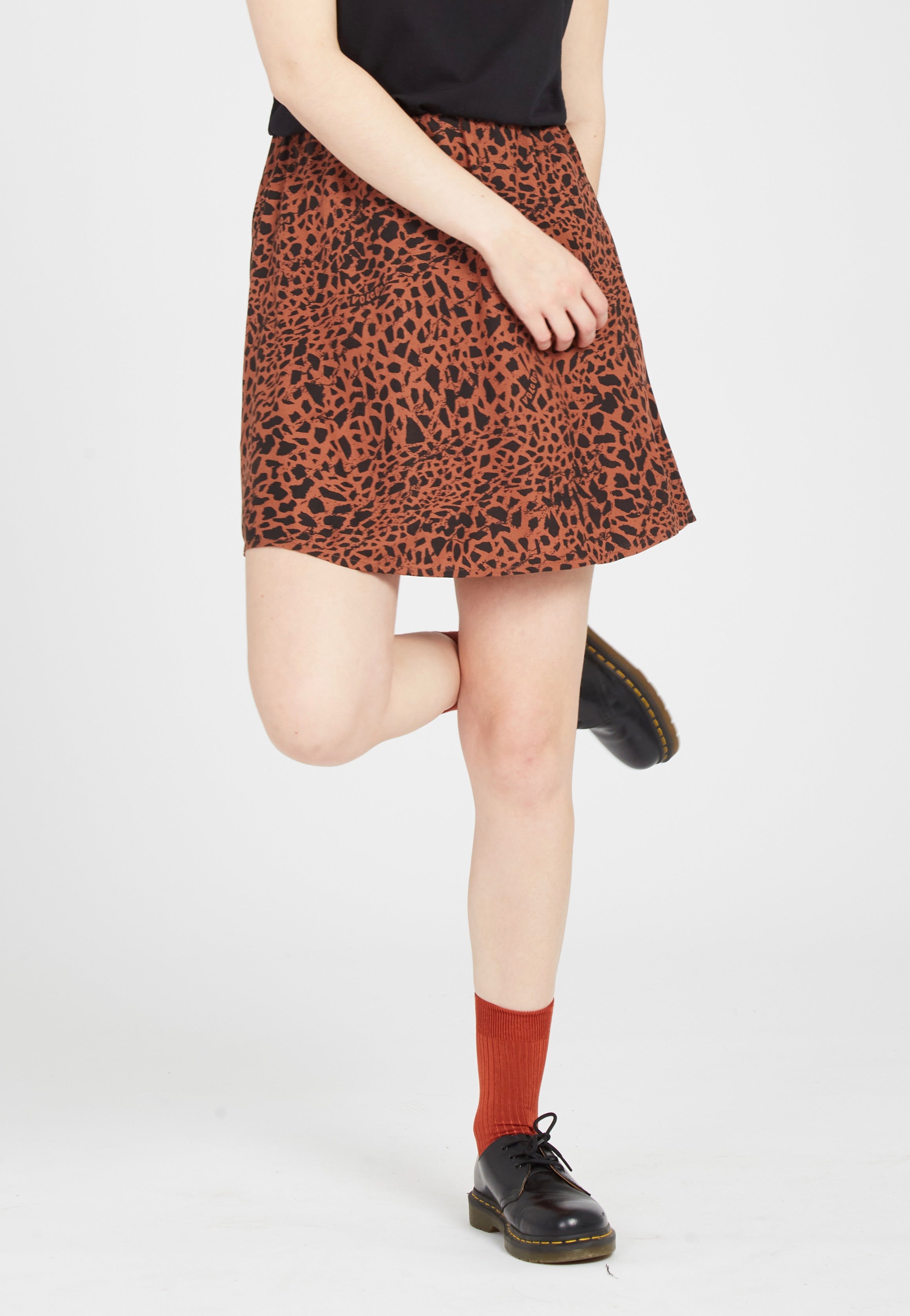 Volcom - Dino Tea Dark Clay - Skirt | Women-Image