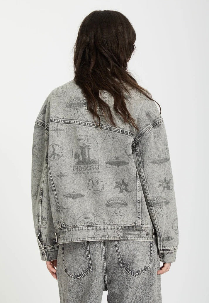 Volcom - Fa Filip Rygalski Grey Vintage - Jeans Jacket | Women-Image