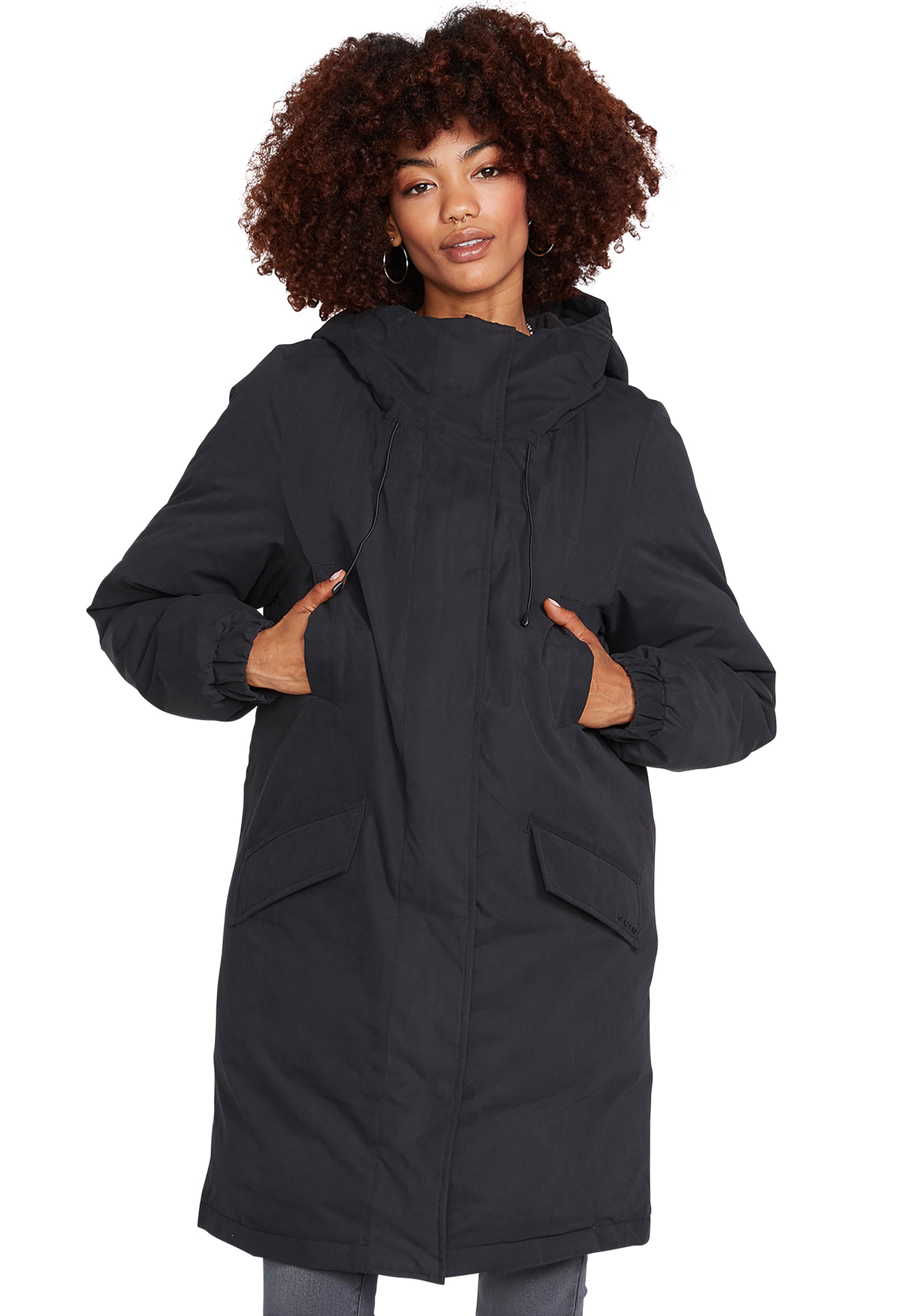 Volcom - Sleepi Puff Black - Parka | Women-Image