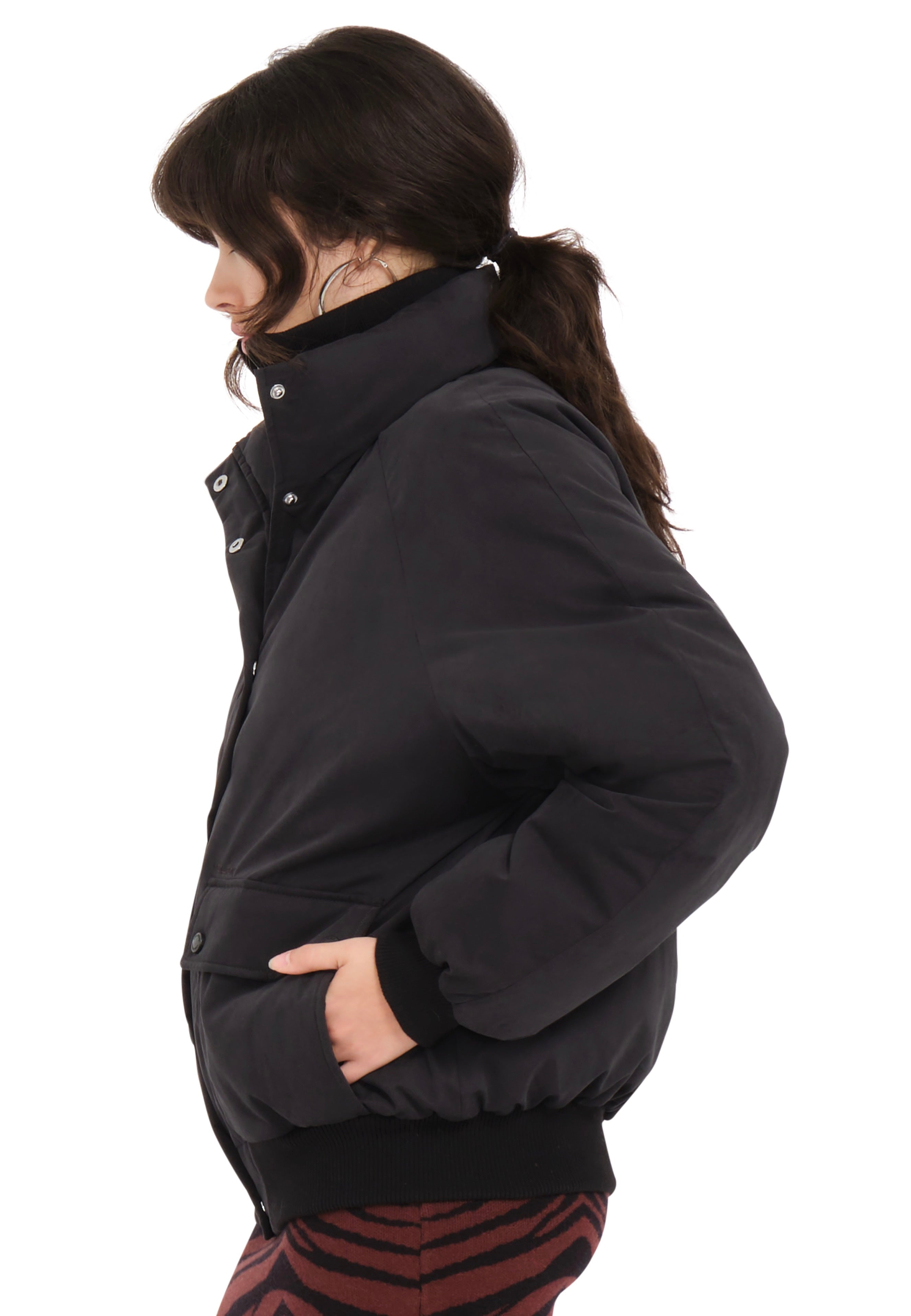 Volcom - Sleepi Puff Blouson Black - Jacket | Women-Image