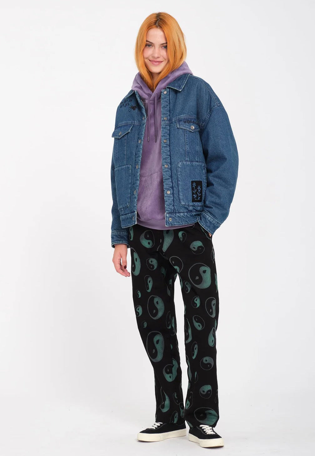 Volcom - Fa Keutchi Vmi/Vintage Marbled Indigo - Jacket | Women-Image