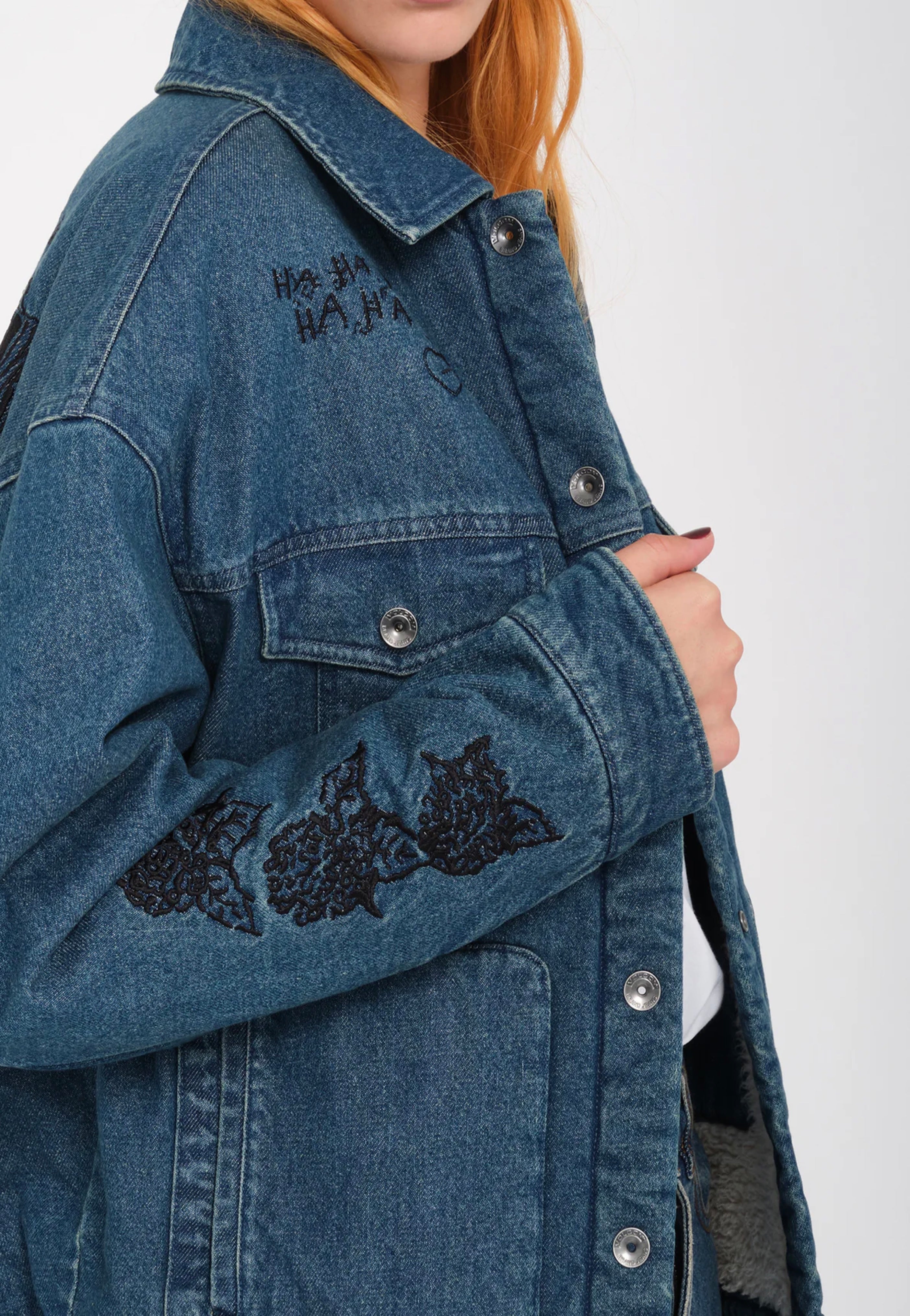 Volcom - Fa Keutchi Vmi/Vintage Marbled Indigo - Jacket | Women-Image