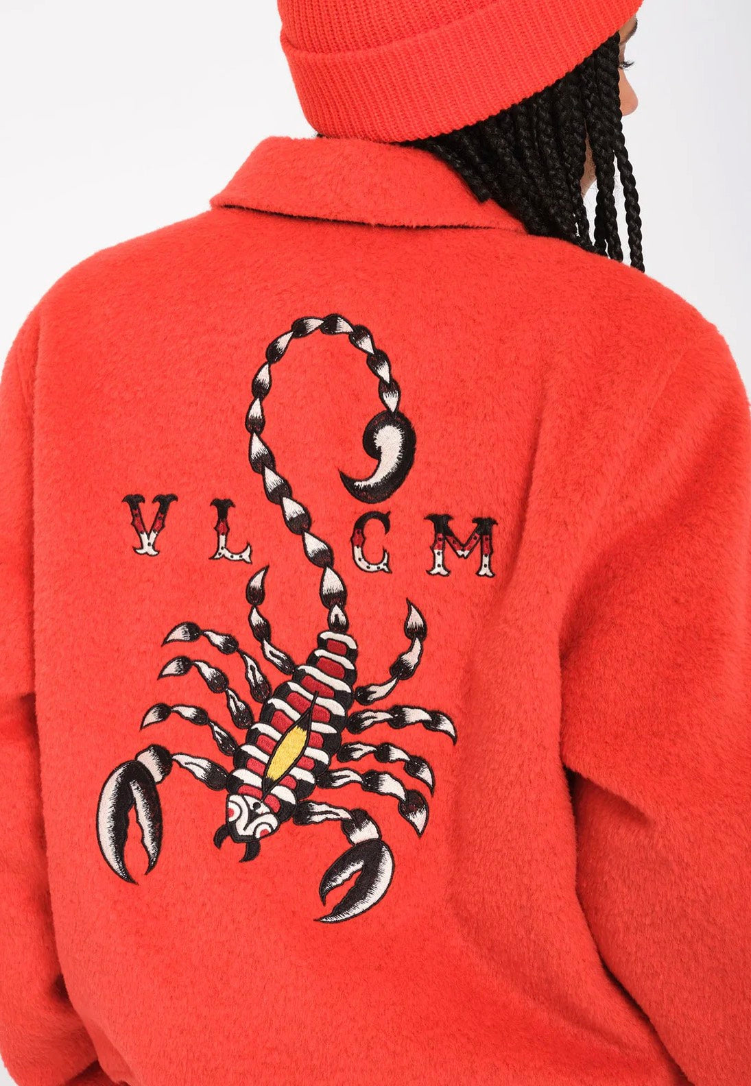 Volcom - Sickstone Bright Red - College Jacket | Women-Image