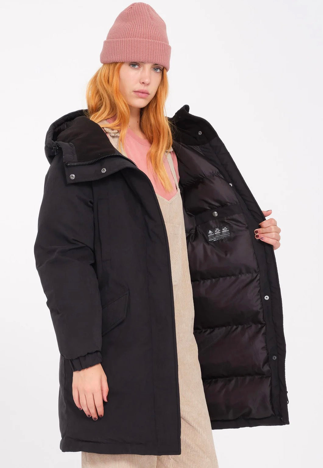 Volcom - Sleepi Puff Up Black - Jacket | Women-Image