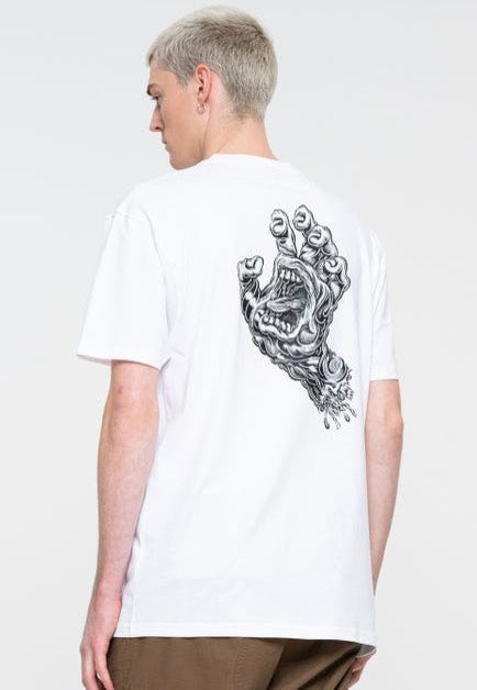 Santa Cruz - Alive Hand White - T-Shirt | Men-Image