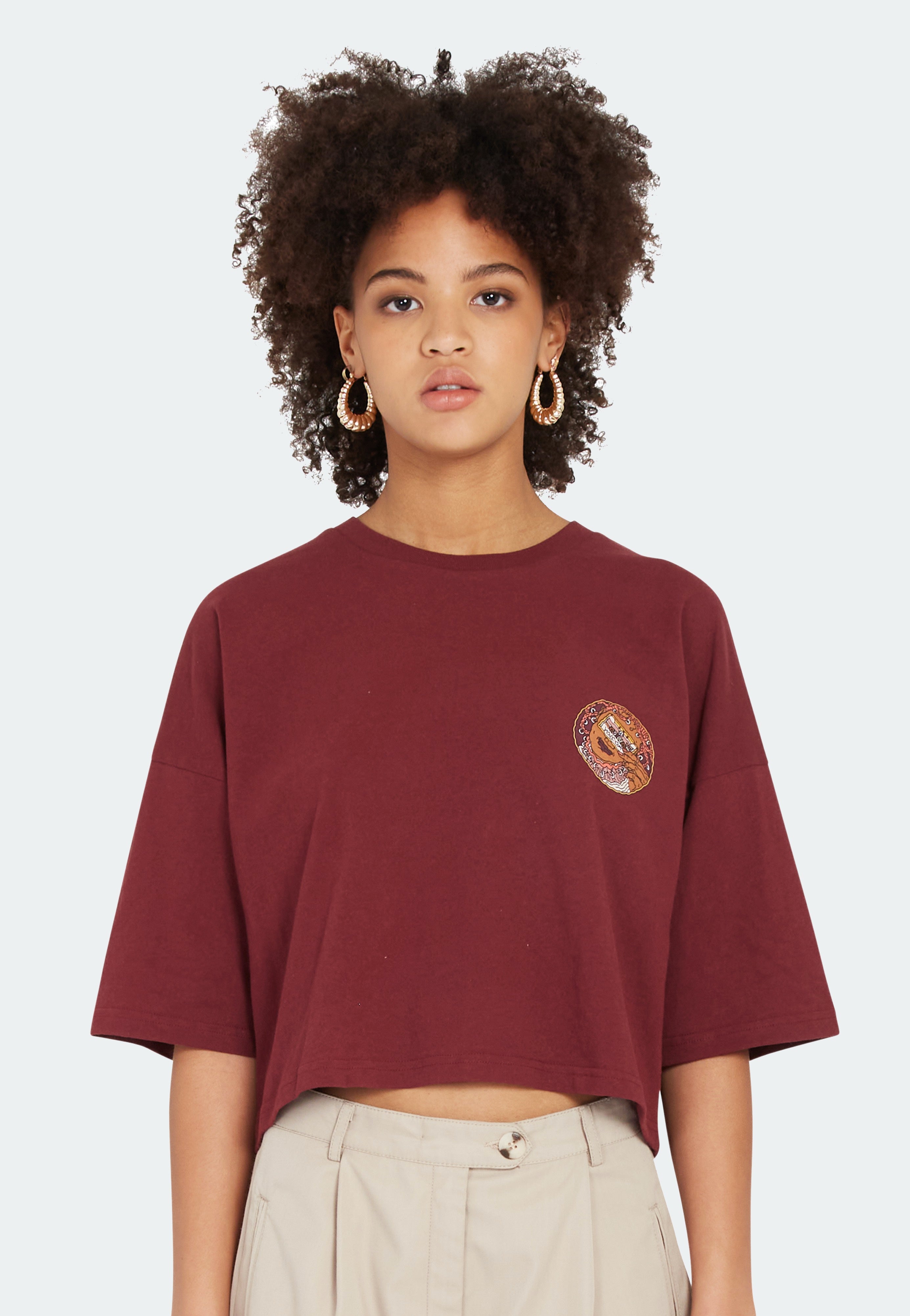 Volcom - Drumstone Burgundy - Girly | Women-Image