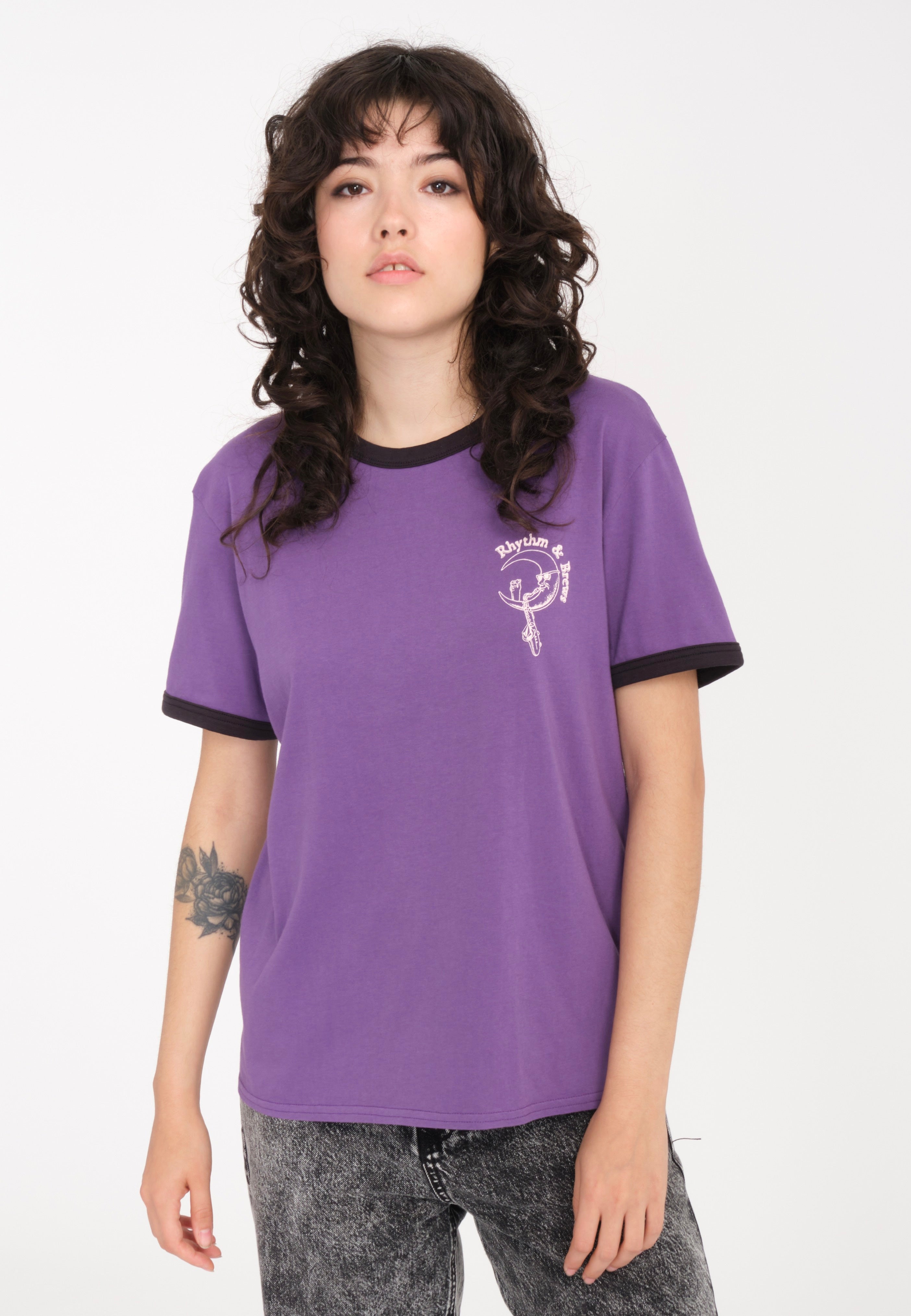 Volcom - Truly Ringer Deep Purple - T-Shirt | Women-Image