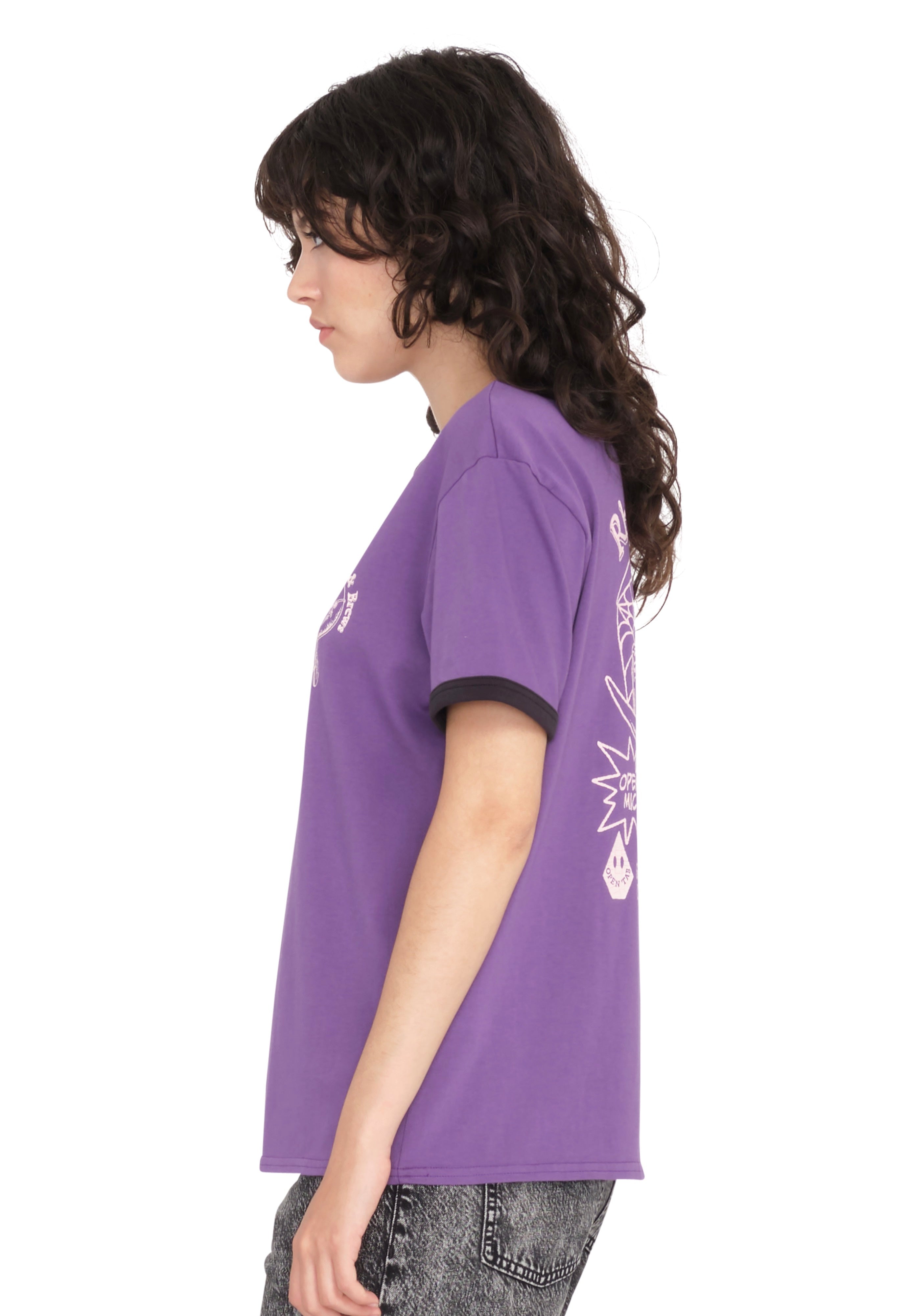 Volcom - Truly Ringer Deep Purple - T-Shirt | Women-Image