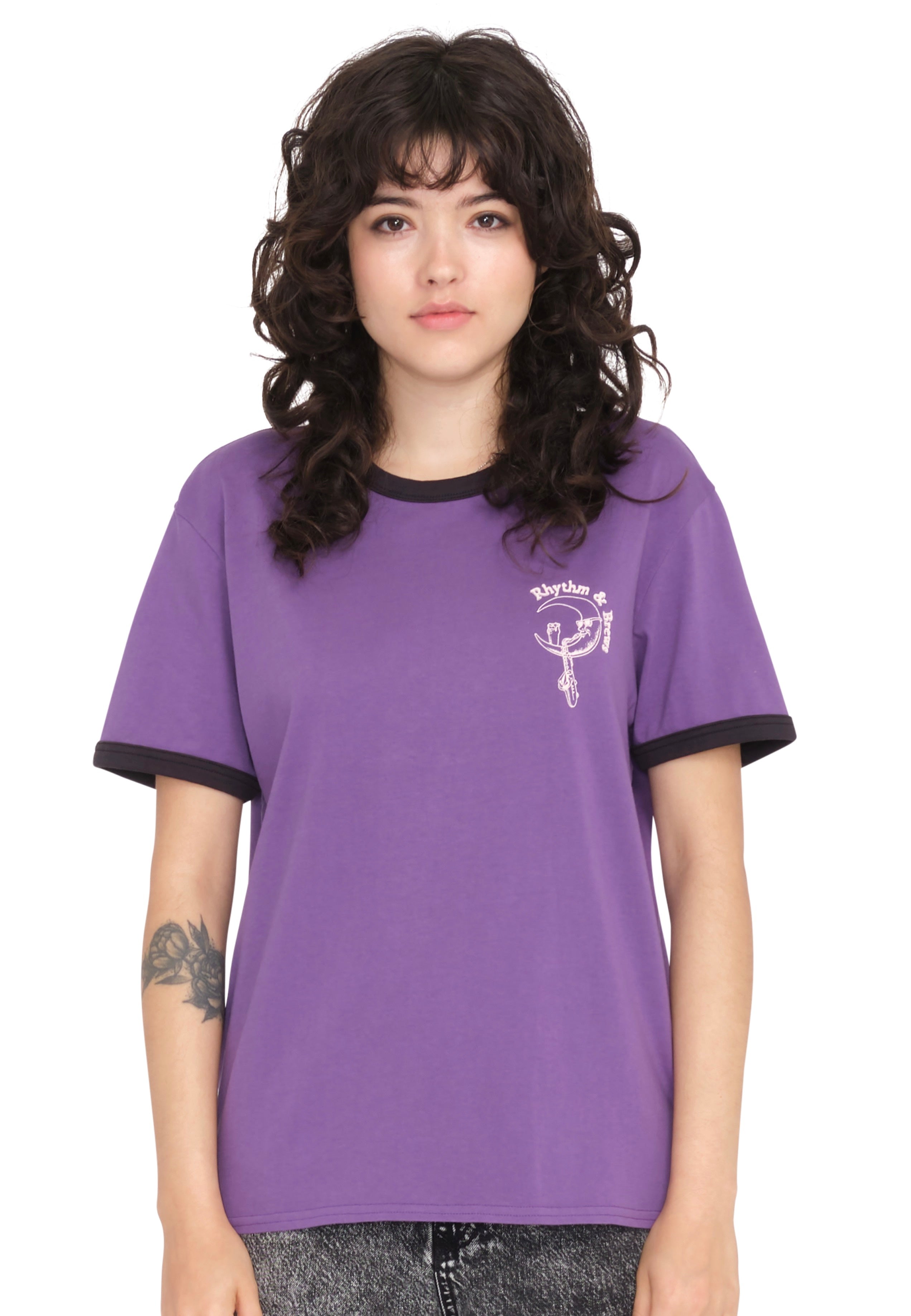 Volcom - Truly Ringer Deep Purple - T-Shirt | Women-Image