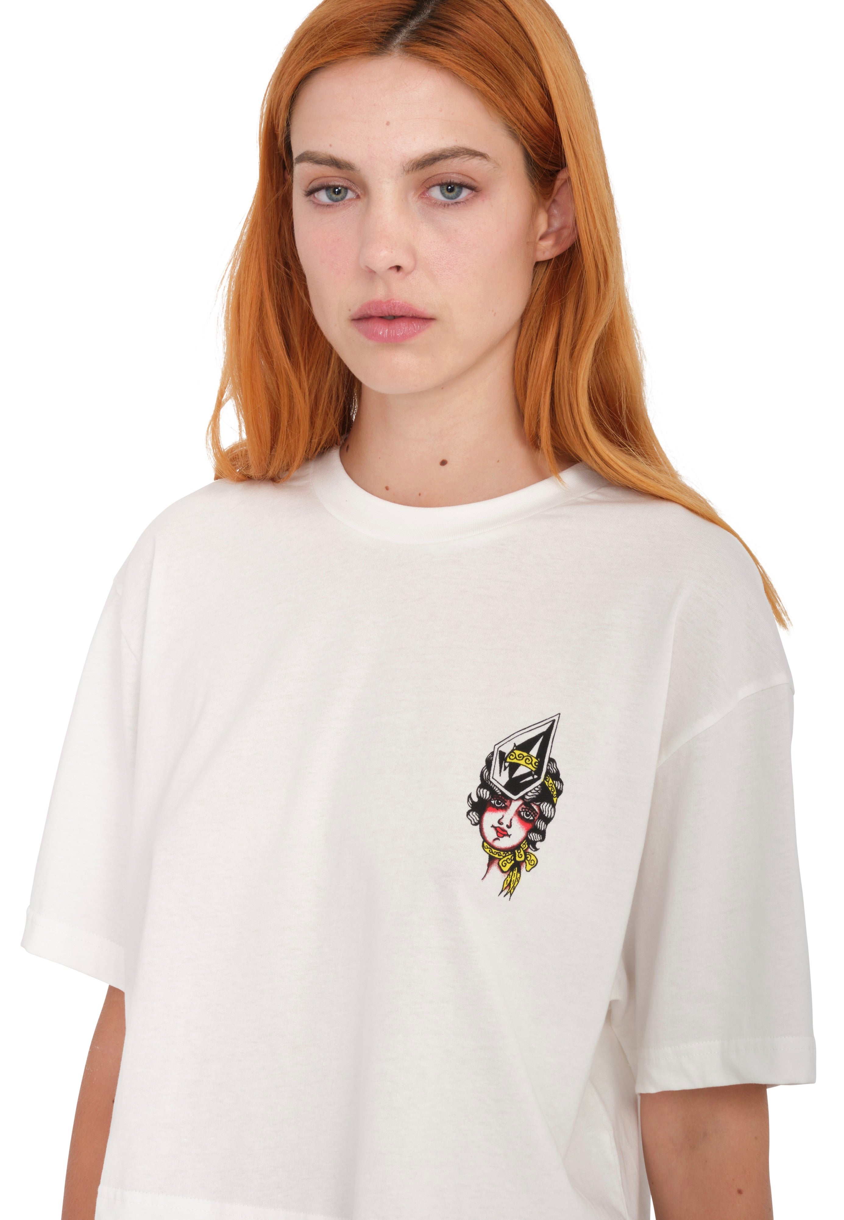 Volcom - Drumstone Star White - T-Shirt | Women-Image