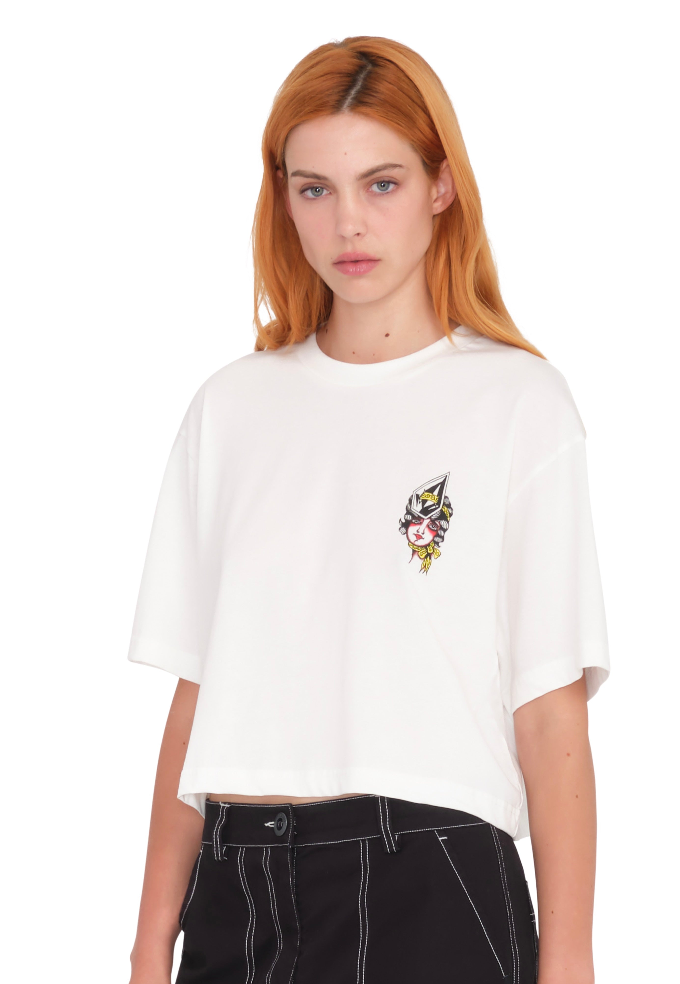 Volcom - Drumstone Star White - T-Shirt | Women-Image