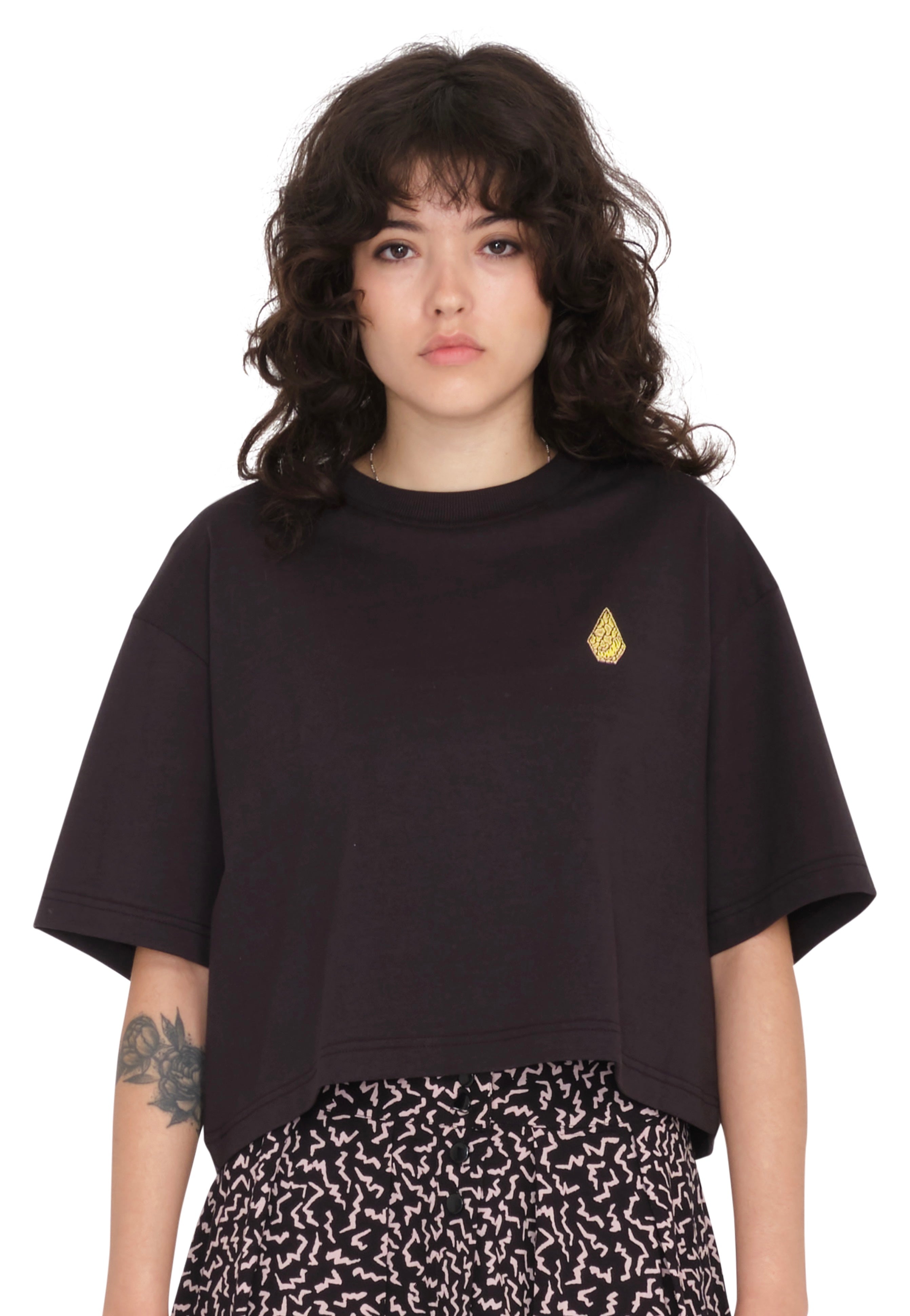 Volcom - Tetsunori 1 Black - T-Shirt | Women-Image