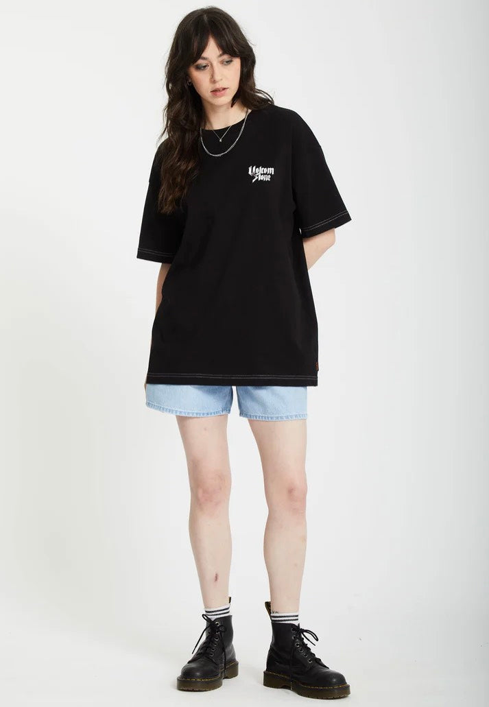 Volcom - Stoneher Black - T-Shirt | Women-Image