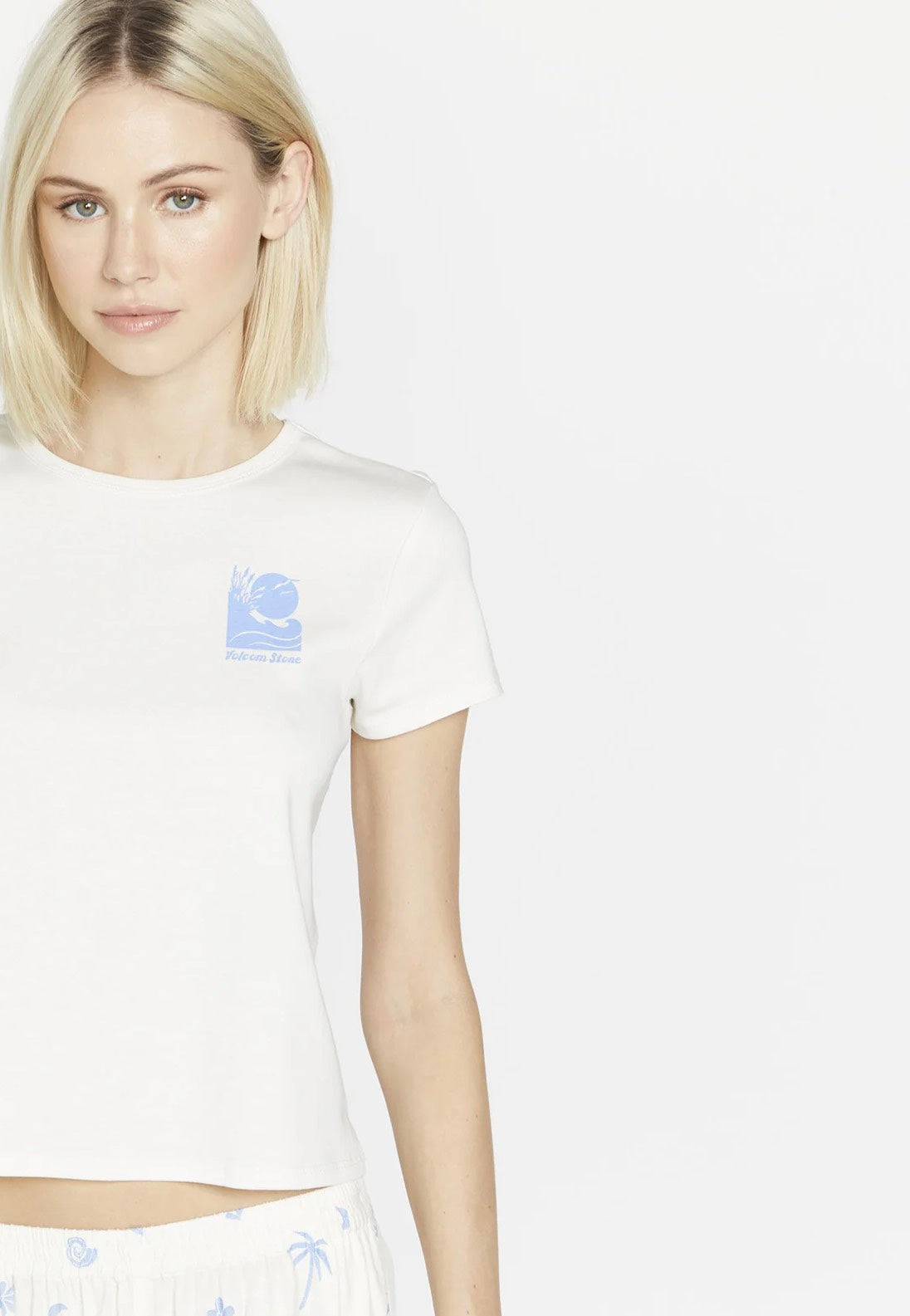 Volcom - Have A Clue Star White - T-Shirt | Women-Image