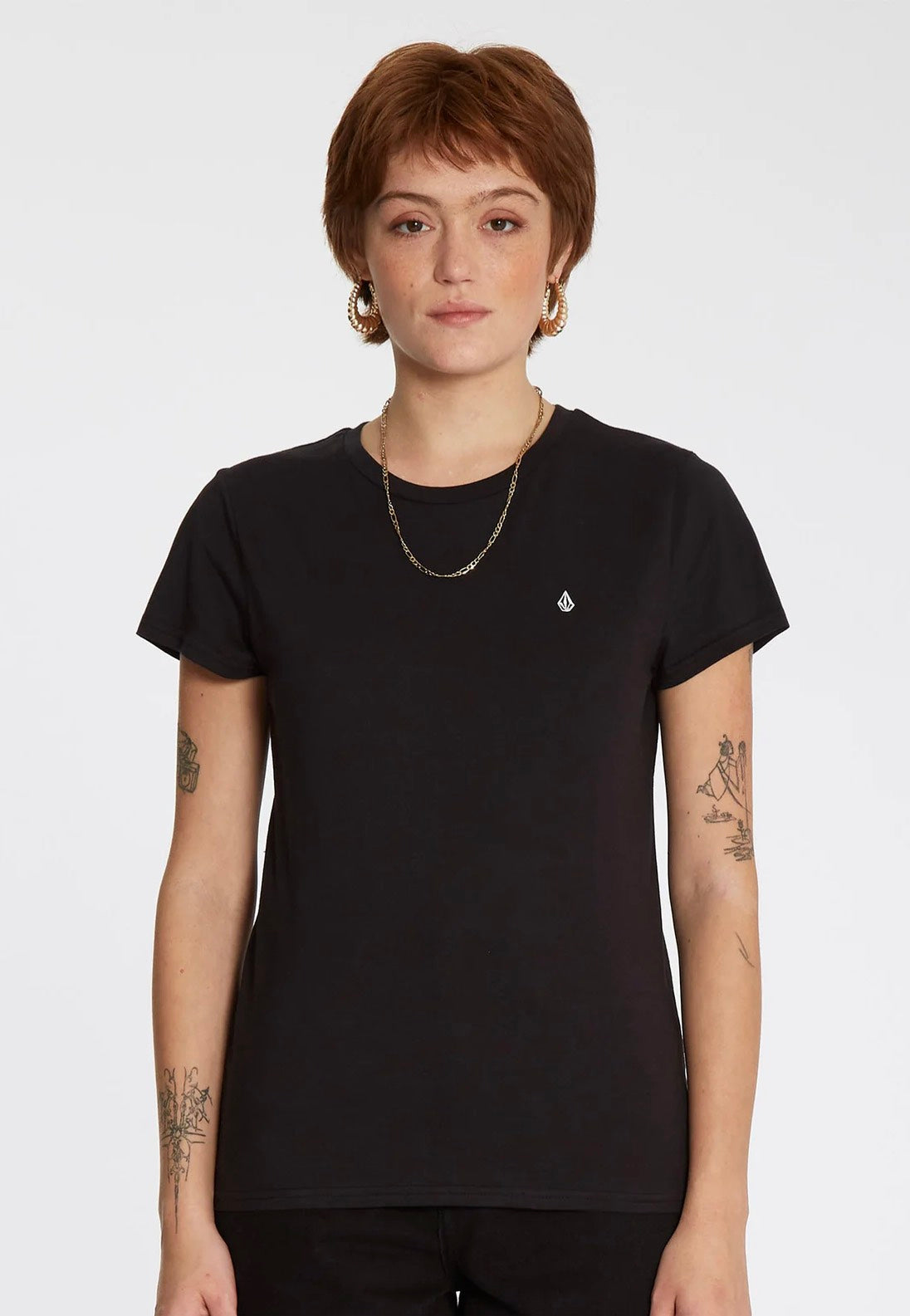 Volcom - Stone Blanks Black - T-Shirt | Women-Image