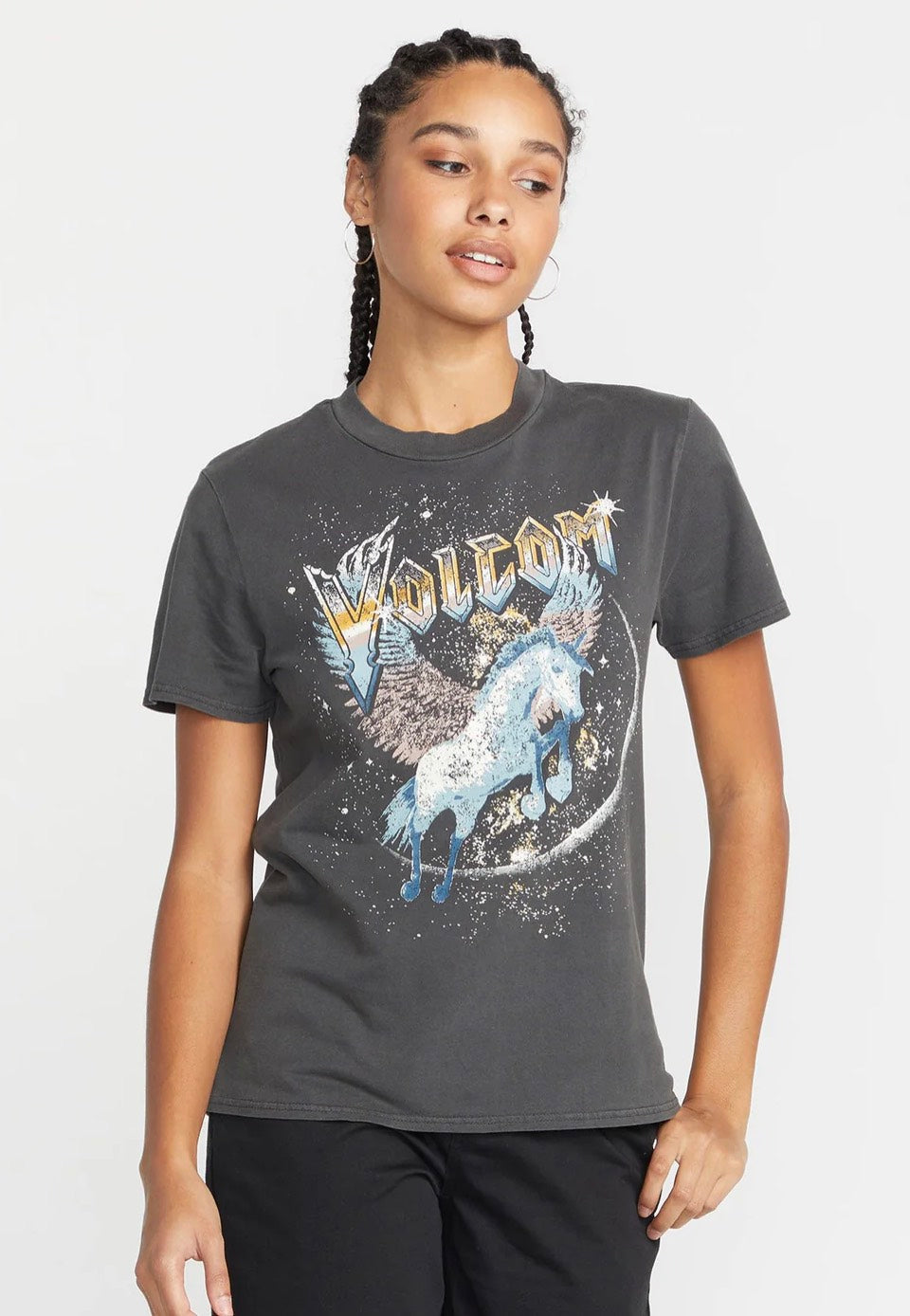 Volcom - Lock It Up Black - T-Shirt | Women-Image