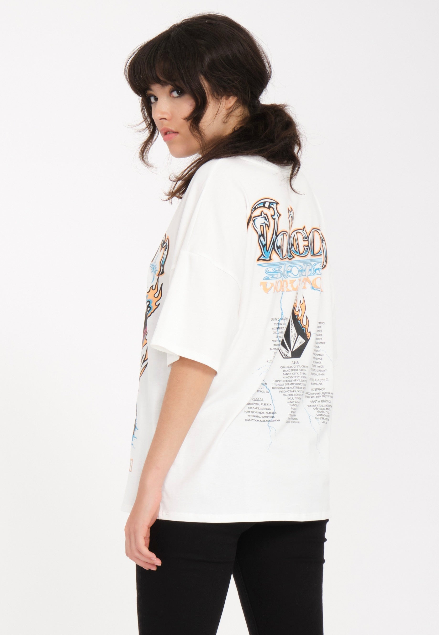 Volcom - Voltrip Star White - T-Shirt | Women-Image