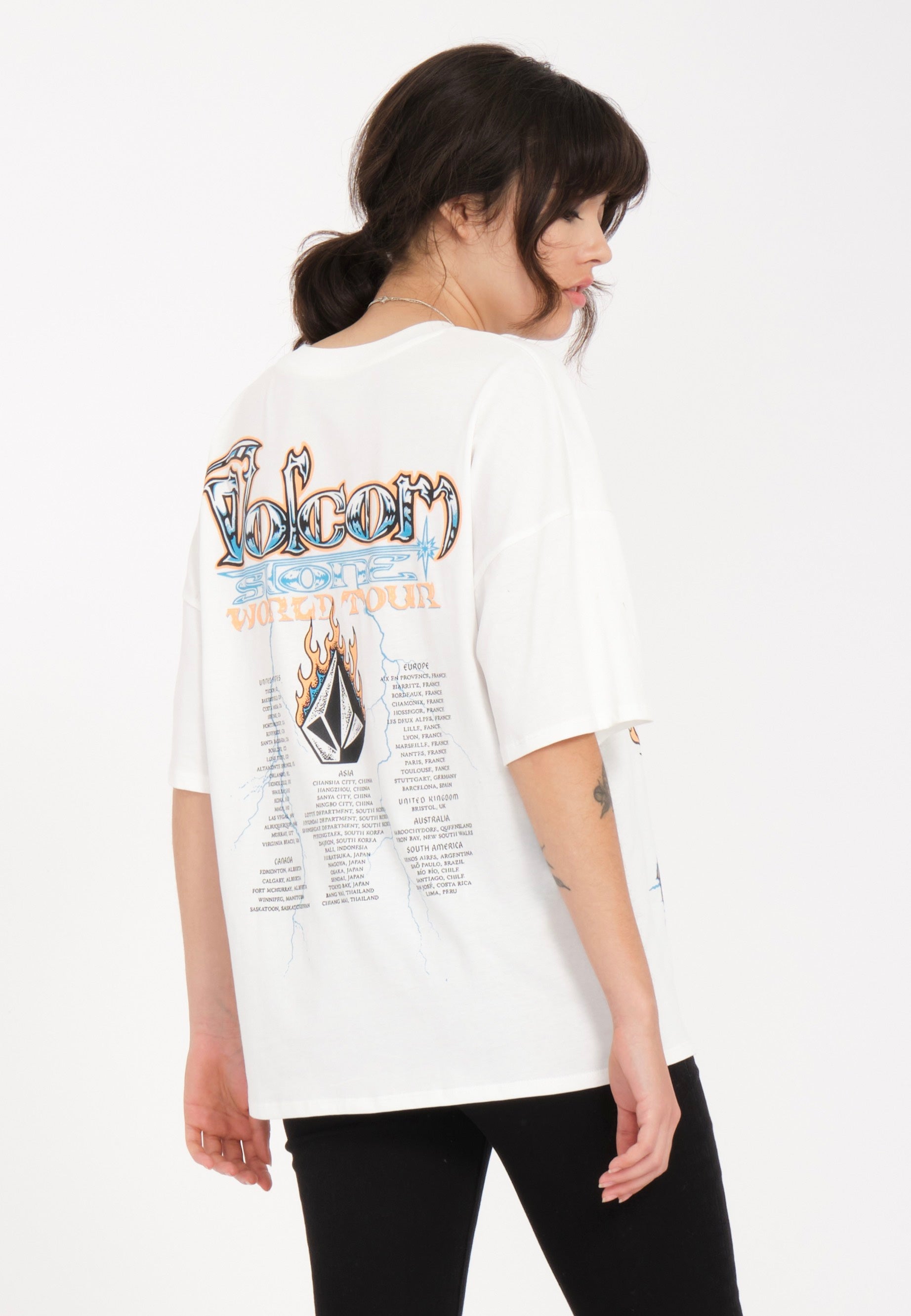 Volcom - Voltrip Star White - T-Shirt | Women-Image