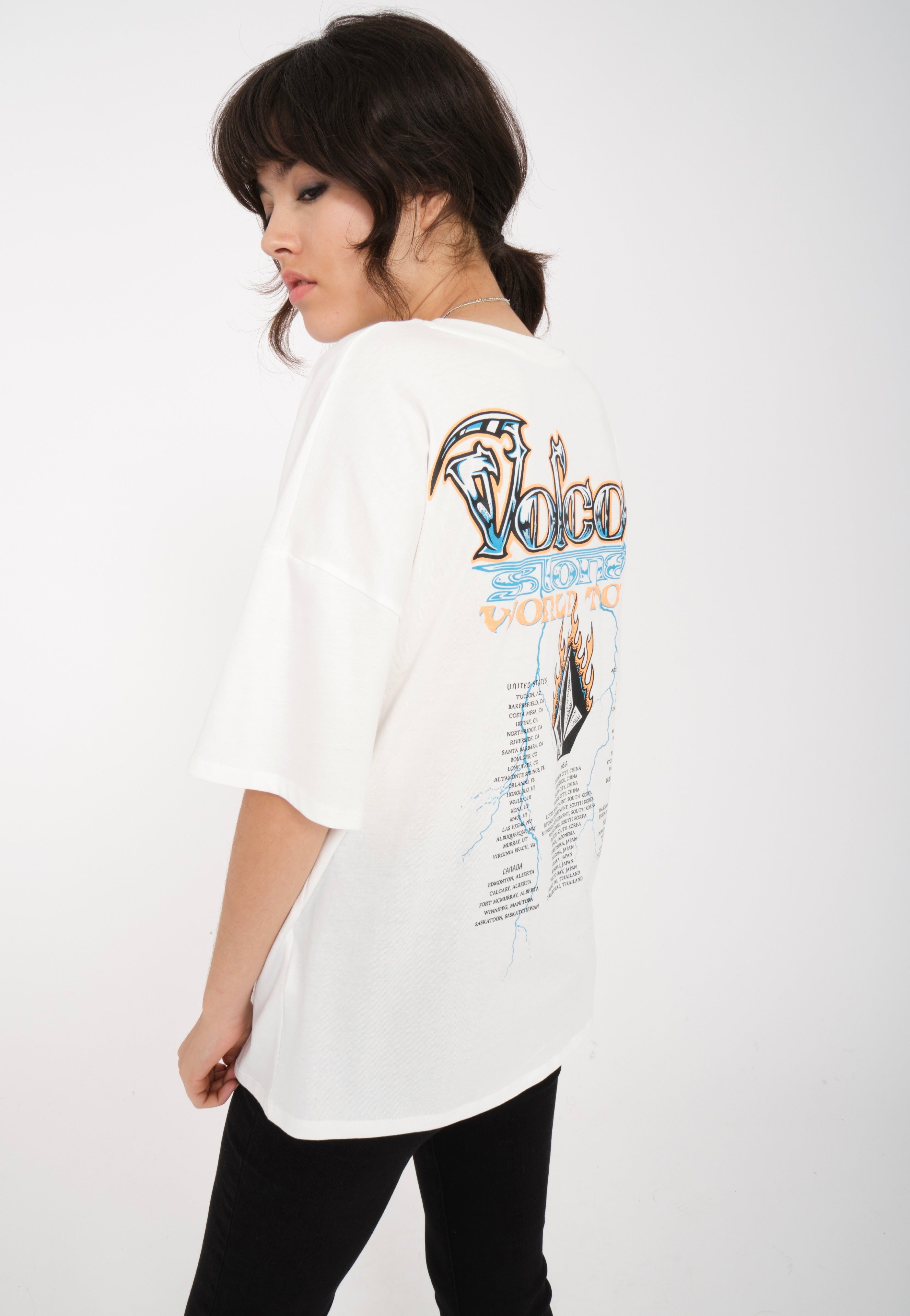 Volcom - Voltrip Star White - T-Shirt | Women-Image