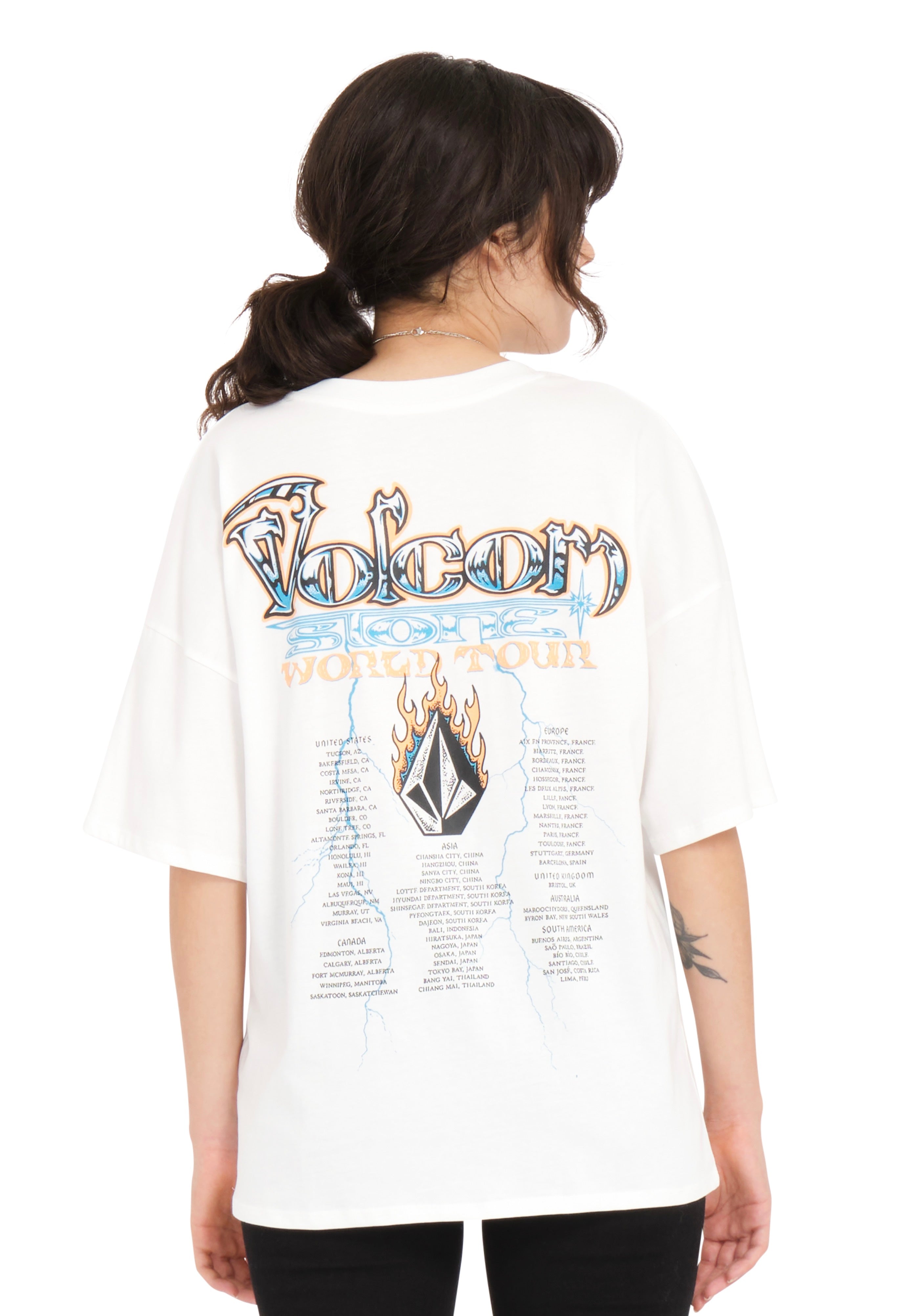 Volcom - Voltrip Star White - T-Shirt | Women-Image