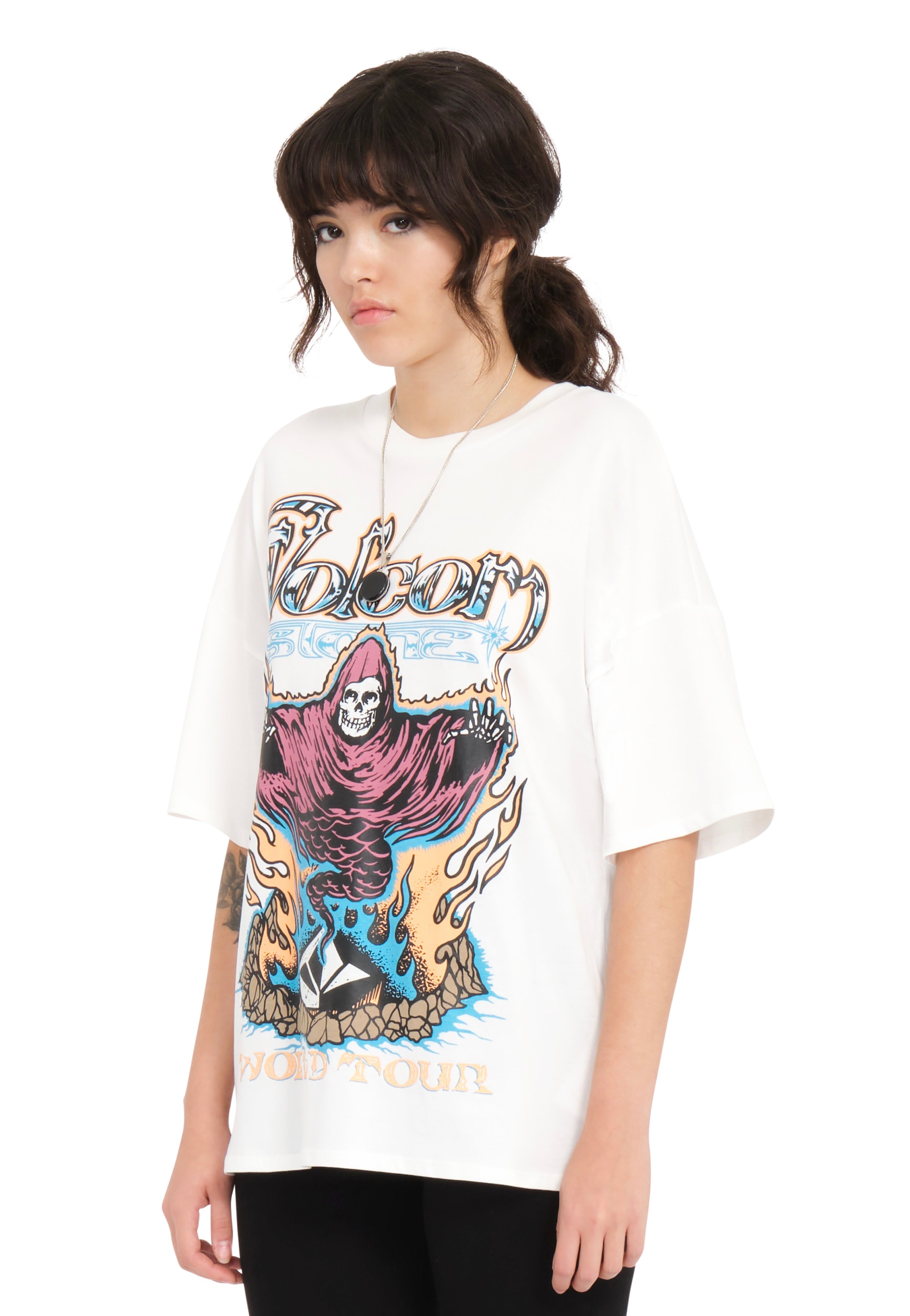 Volcom - Voltrip Star White - T-Shirt | Women-Image