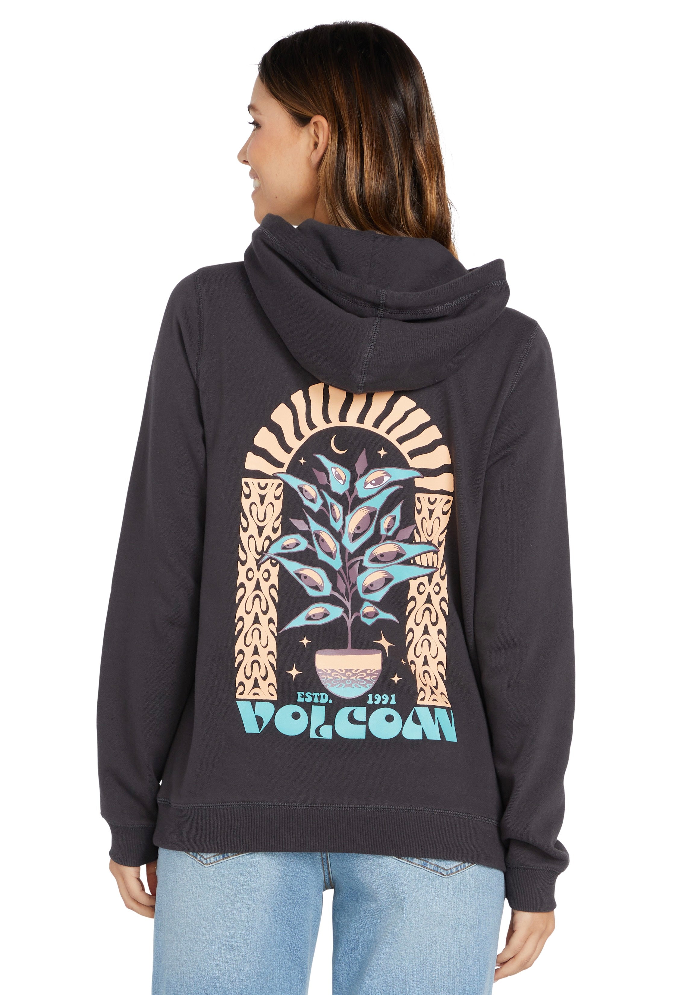 Volcom - Truly Deal Vintage Black - Hoodie | Women-Image