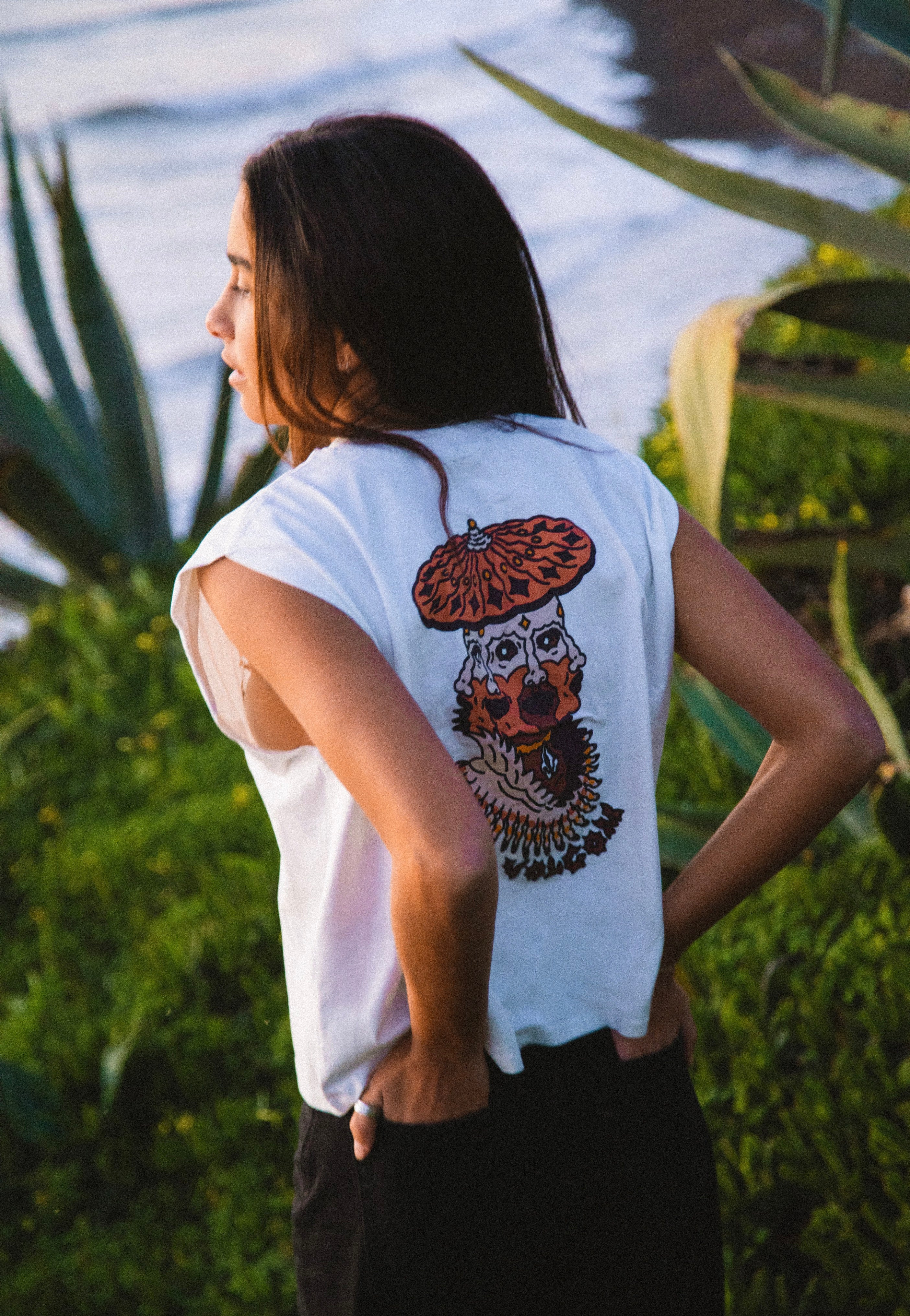 Volcom - Connected Minds Star White - Tank | Women-Image