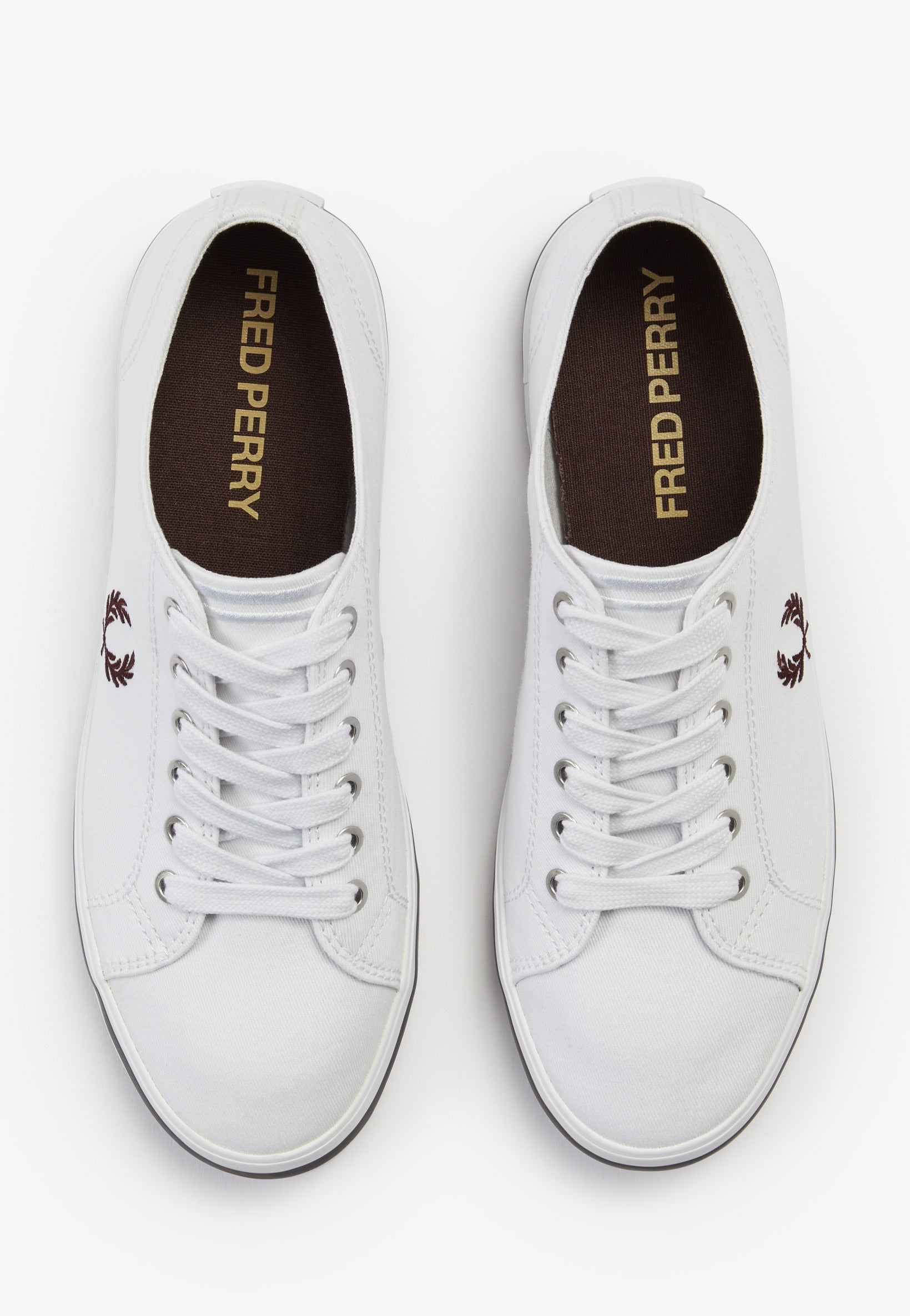 Fred Perry - Kingston Twill White - Shoes | Men-Image