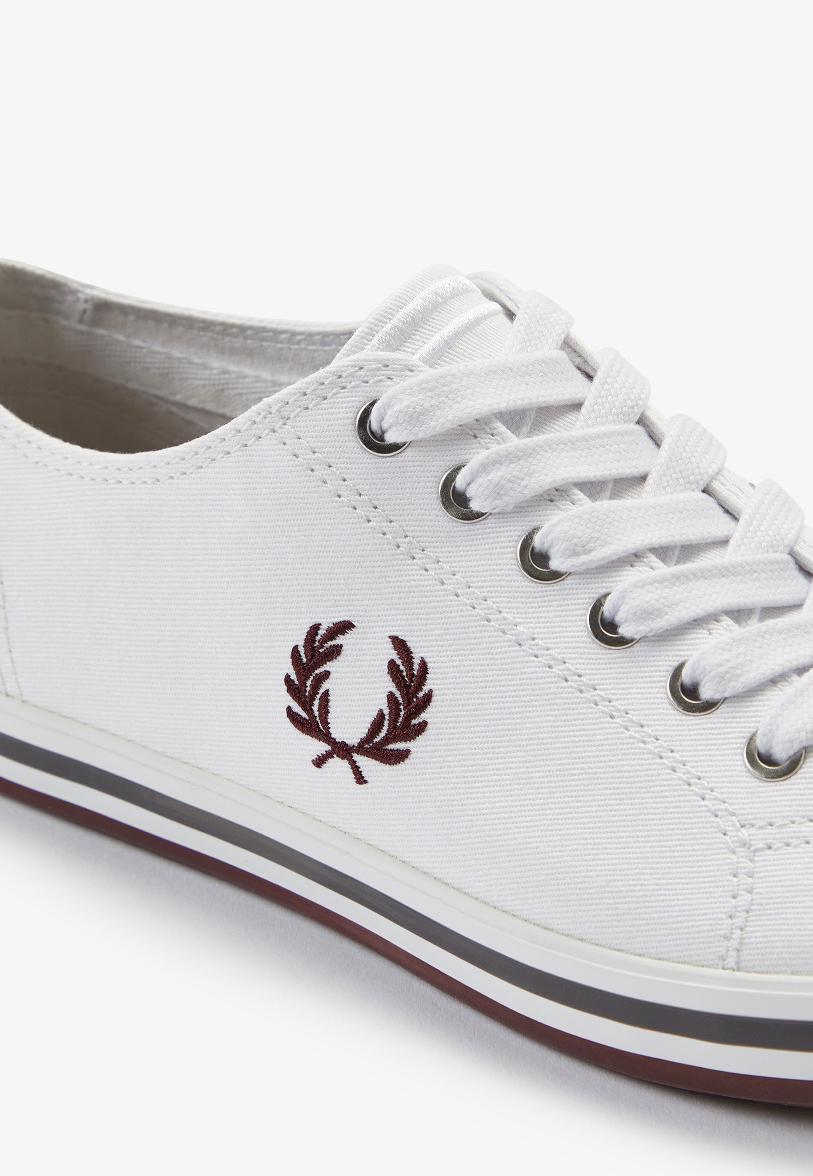 Fred Perry - Kingston Twill White - Shoes | Men-Image