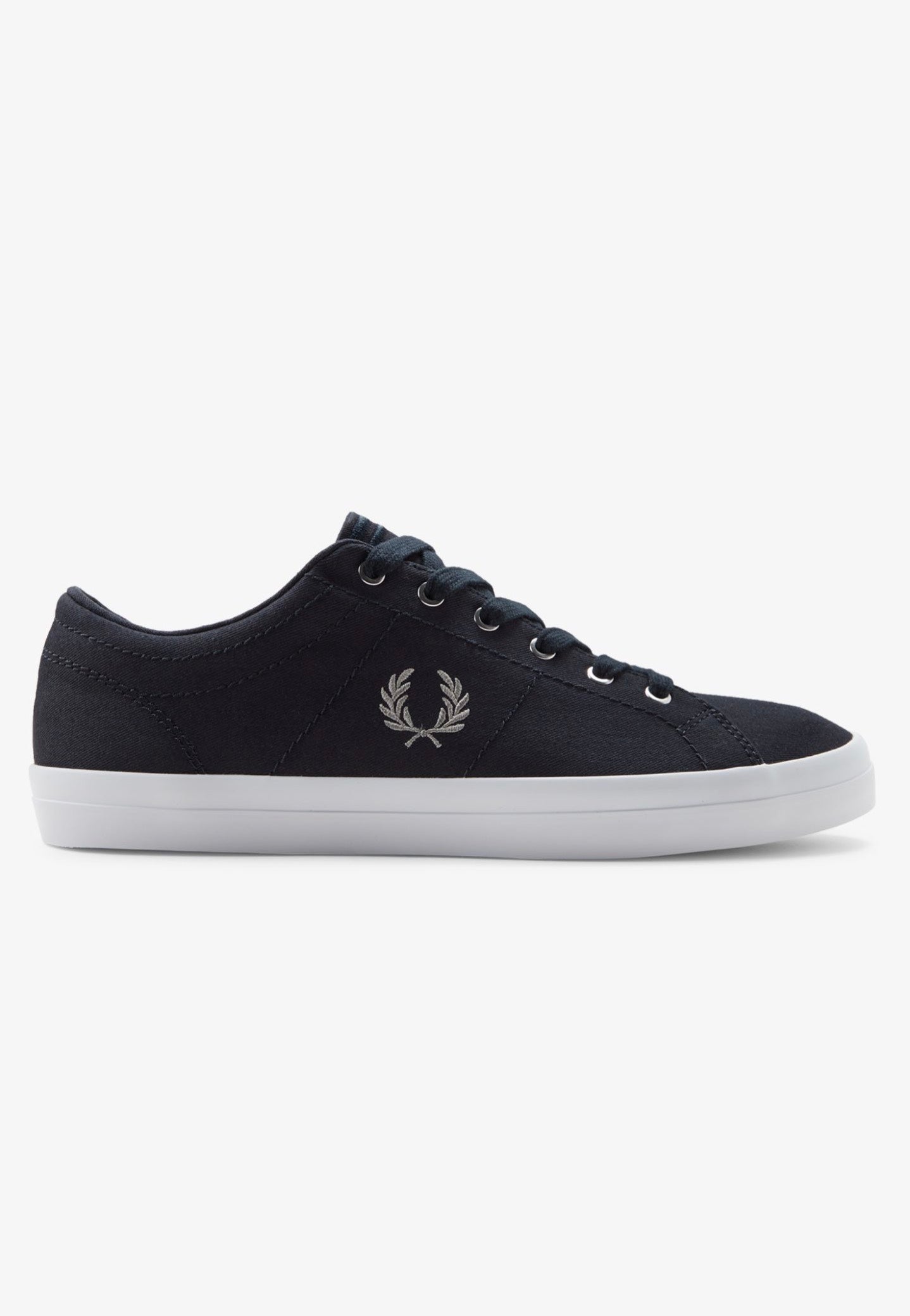 Fred Perry - Baseline Twill Navy/Warm Grey - Shoes | Men-Image