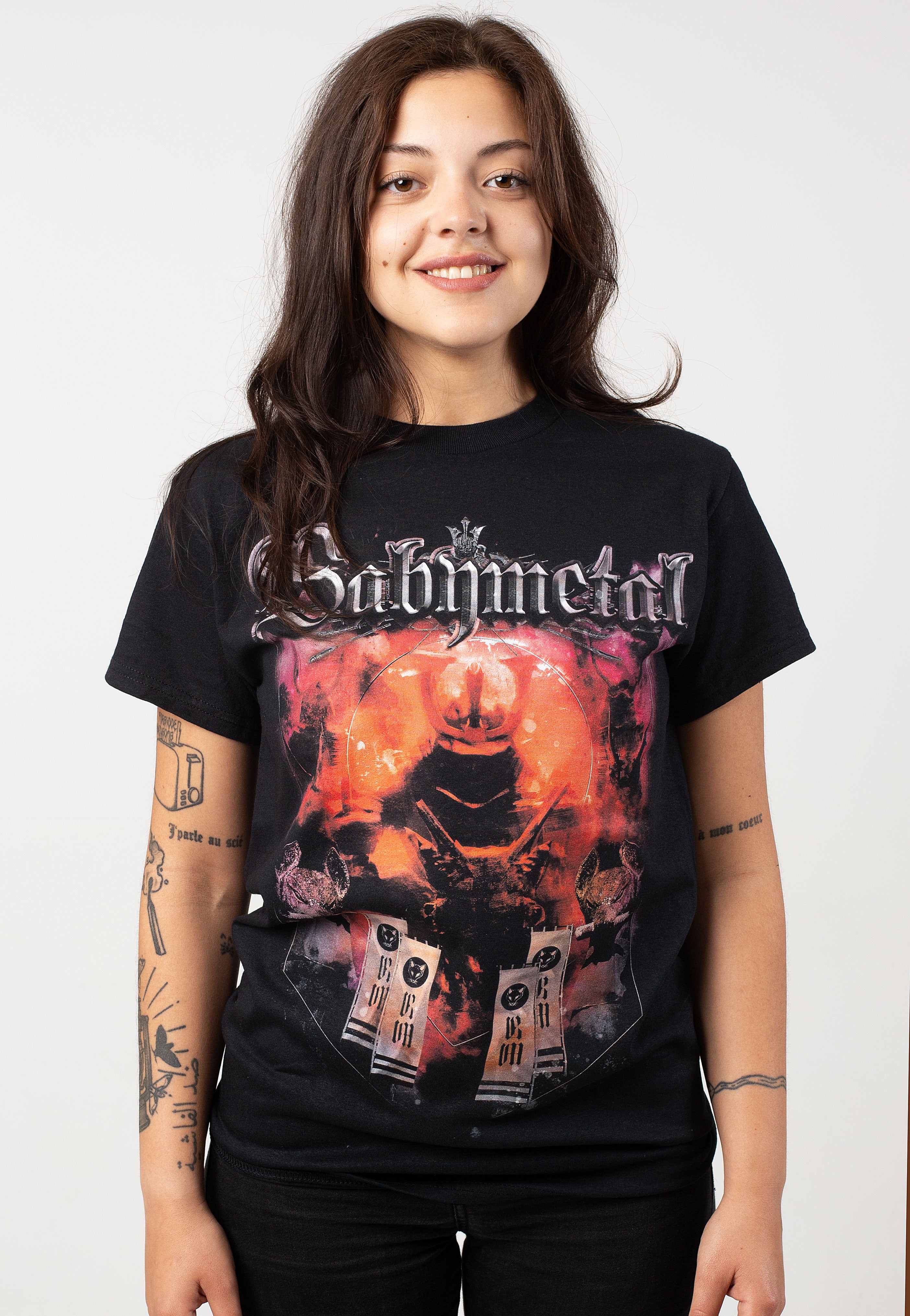 Babymetal - Red Demon Flags - T-Shirt | Women-Image