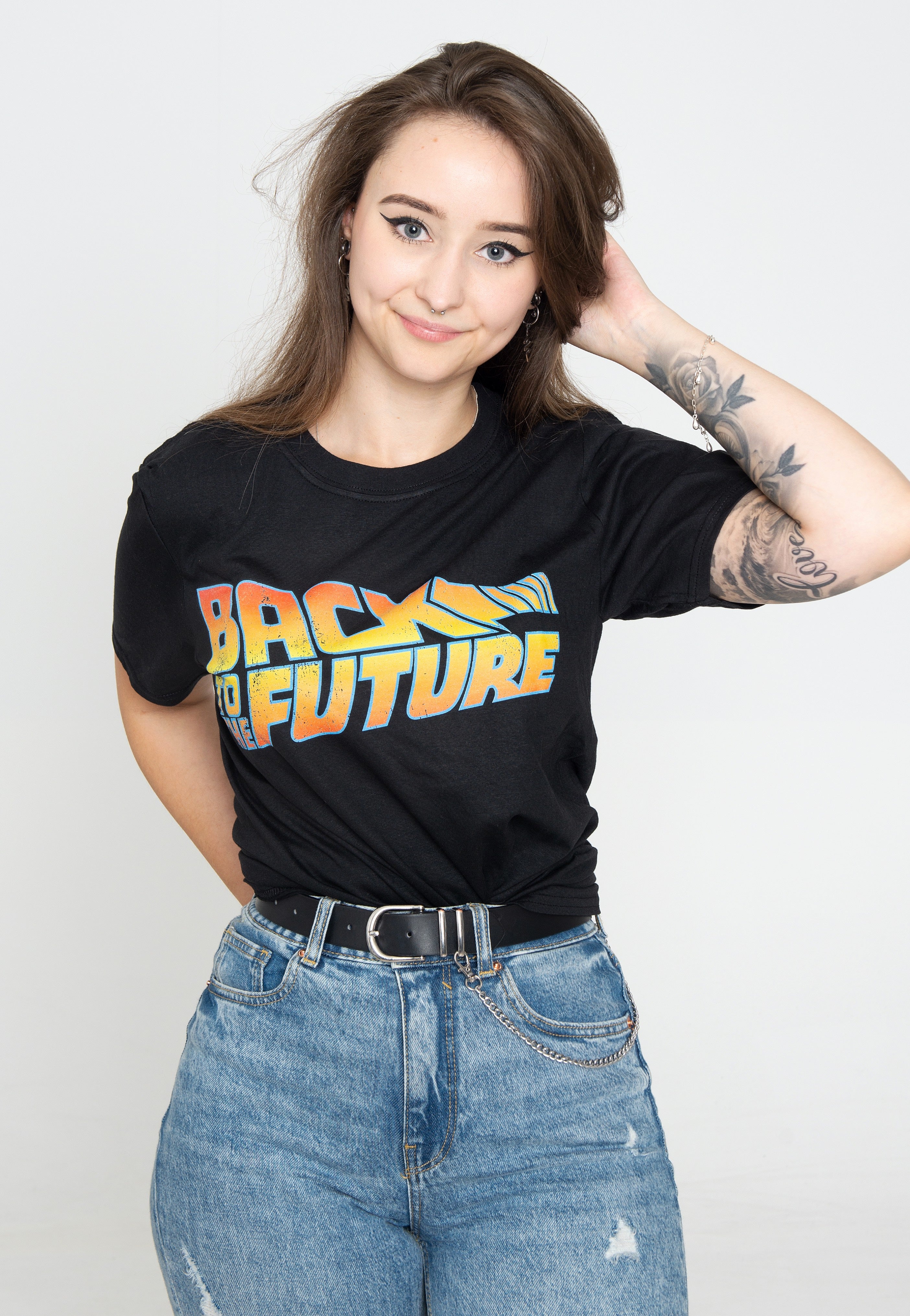 Back To The Future - Classic Logo - T-Shirt | Women-Image