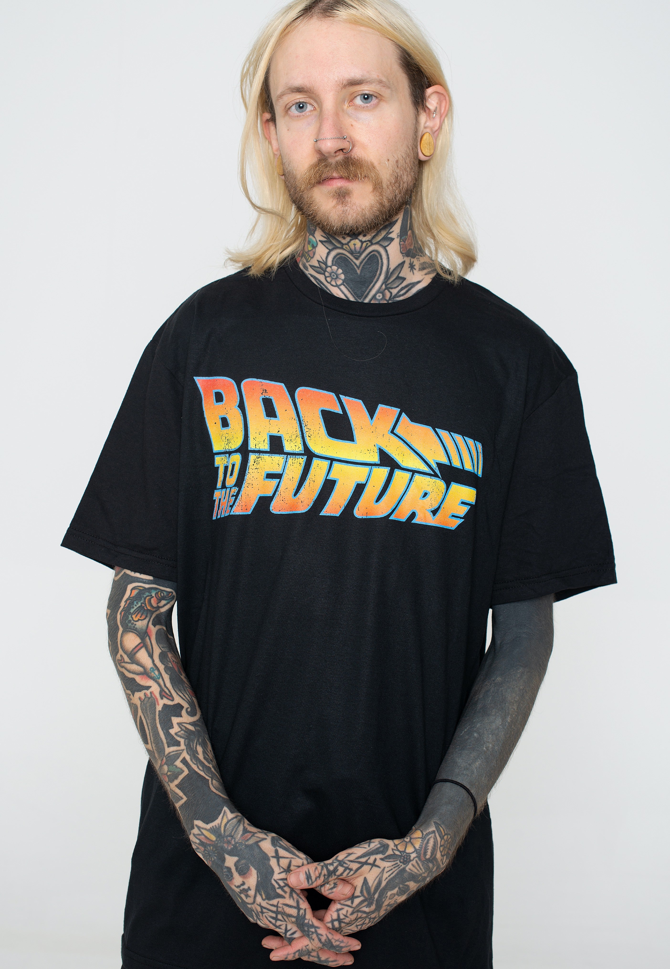 Back To The Future - Classic Logo - T-Shirt | Men-Image