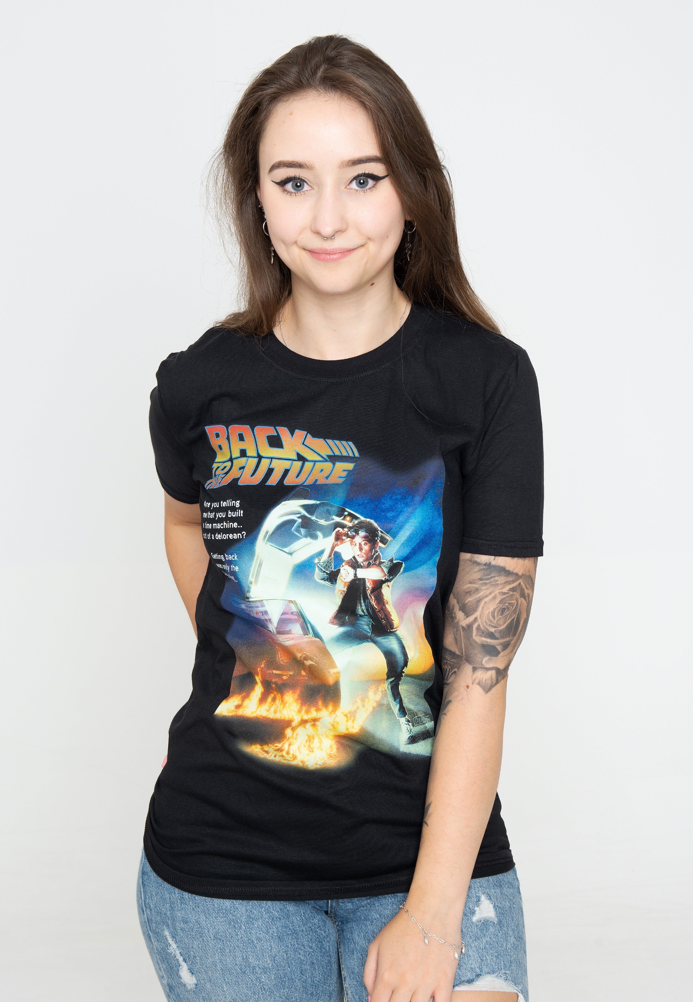 Back To The Future - Classic Poster - T-Shirt | Women-Image