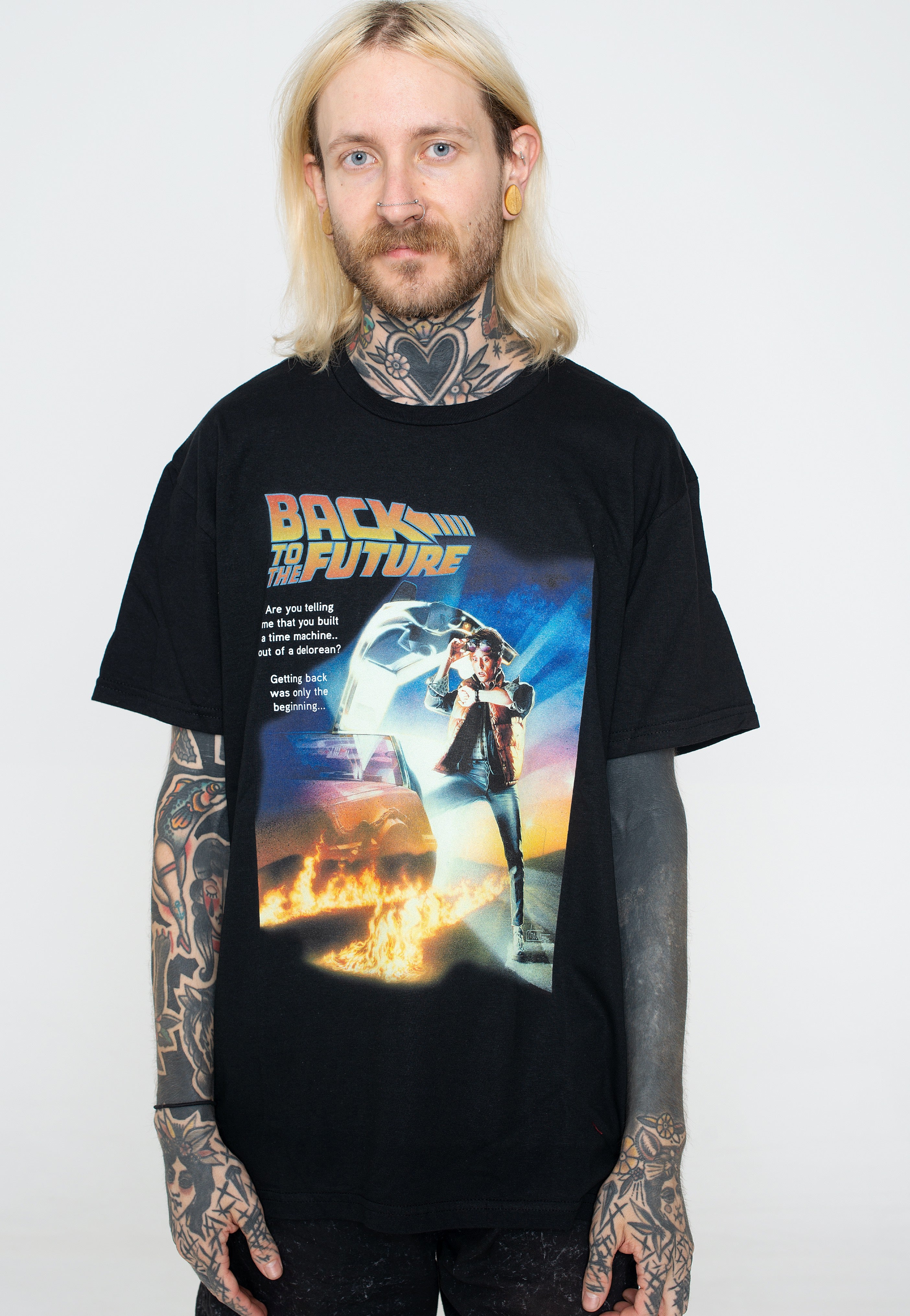 Back To The Future - Classic Poster - T-Shirt | Men-Image