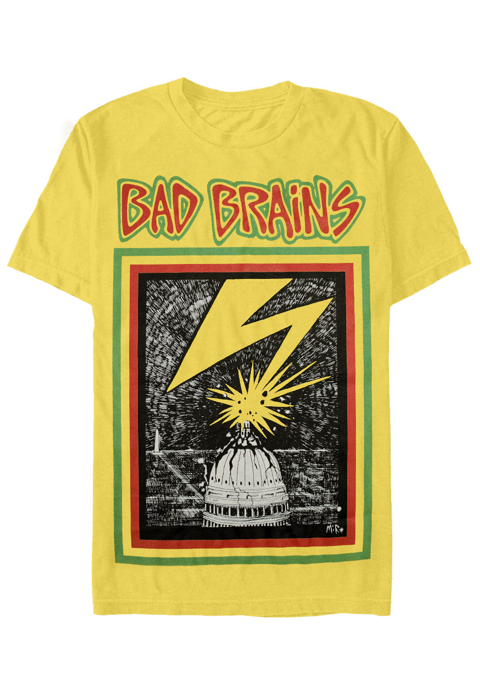 Bad Brains - Bad Brains Yellow - T-Shirt | Neutral-Image