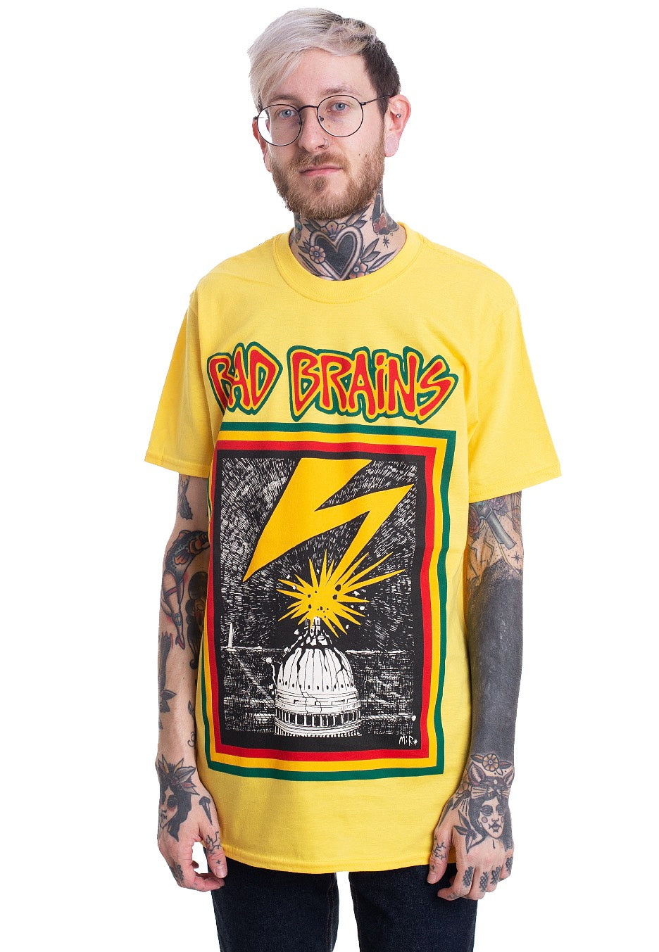 Bad Brains - Bad Brains Yellow - T-Shirt | Men-Image