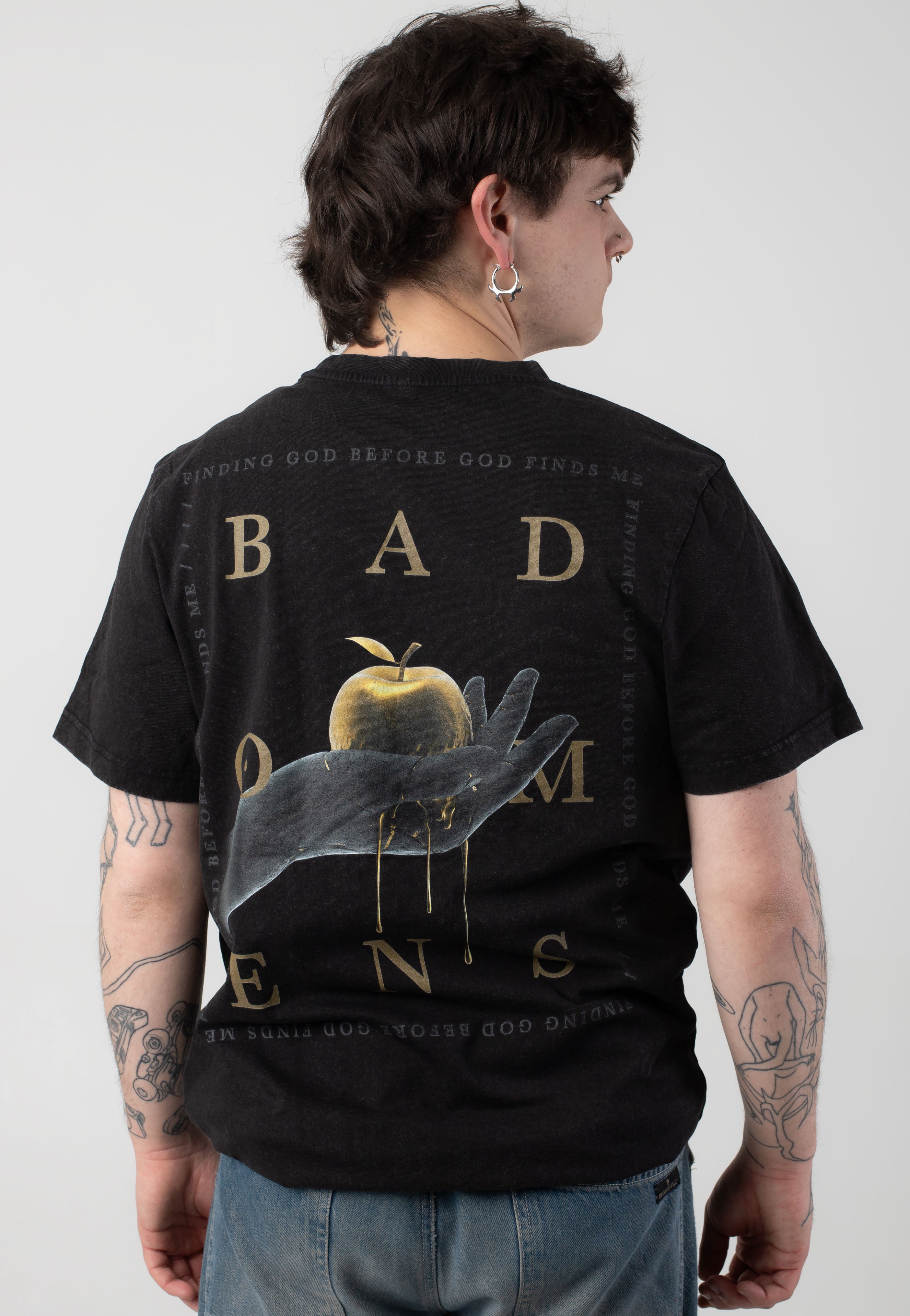 Bad Omens - Apple Crown Acid Washed - T-Shirt | Men-Image