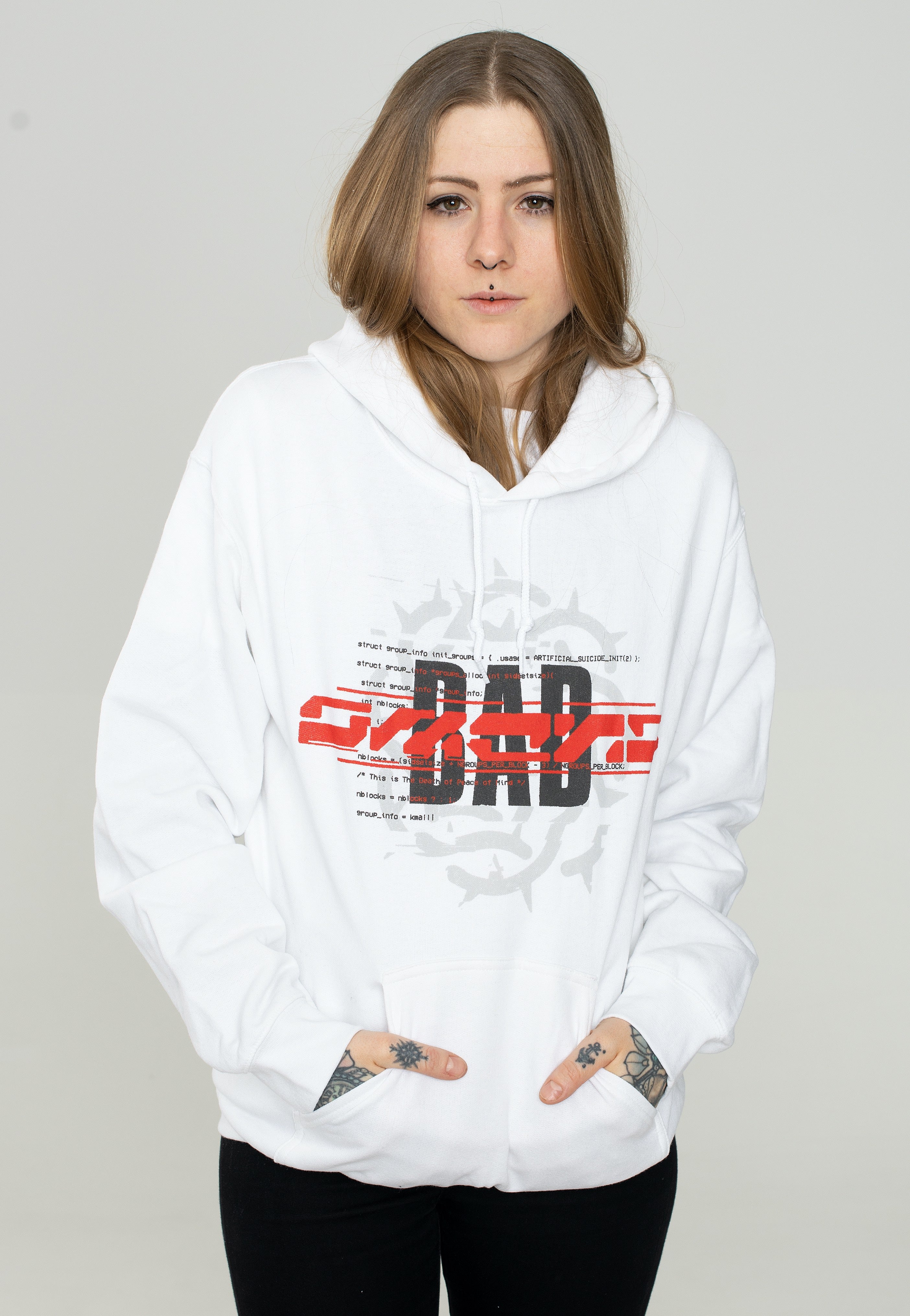 Bad Omens - Artificial White - Hoodie | Women-Image