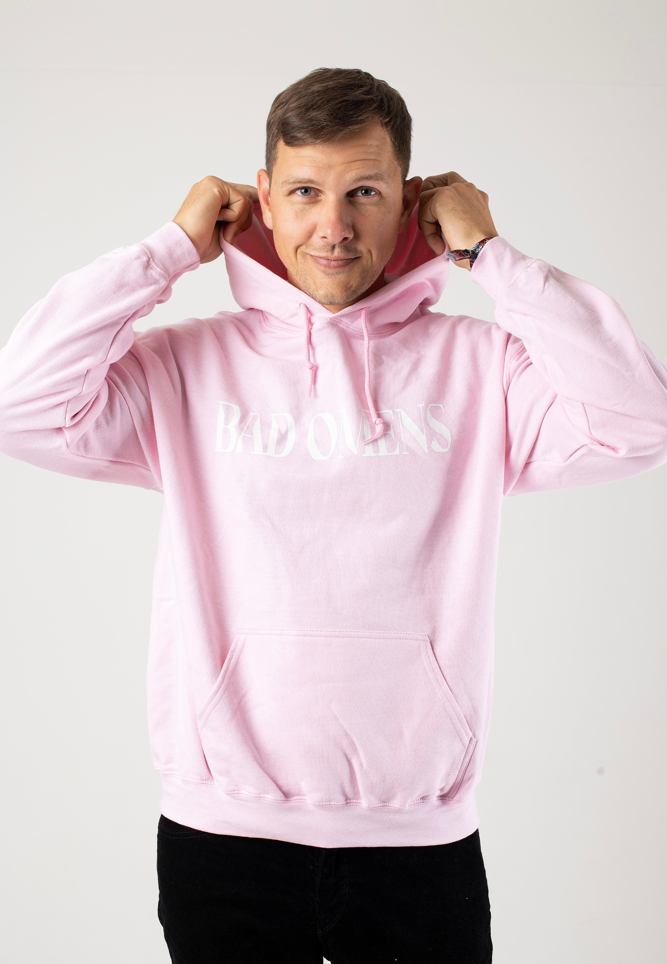 Bad Omens - Death Light Pink - Hoodie | Men-Image