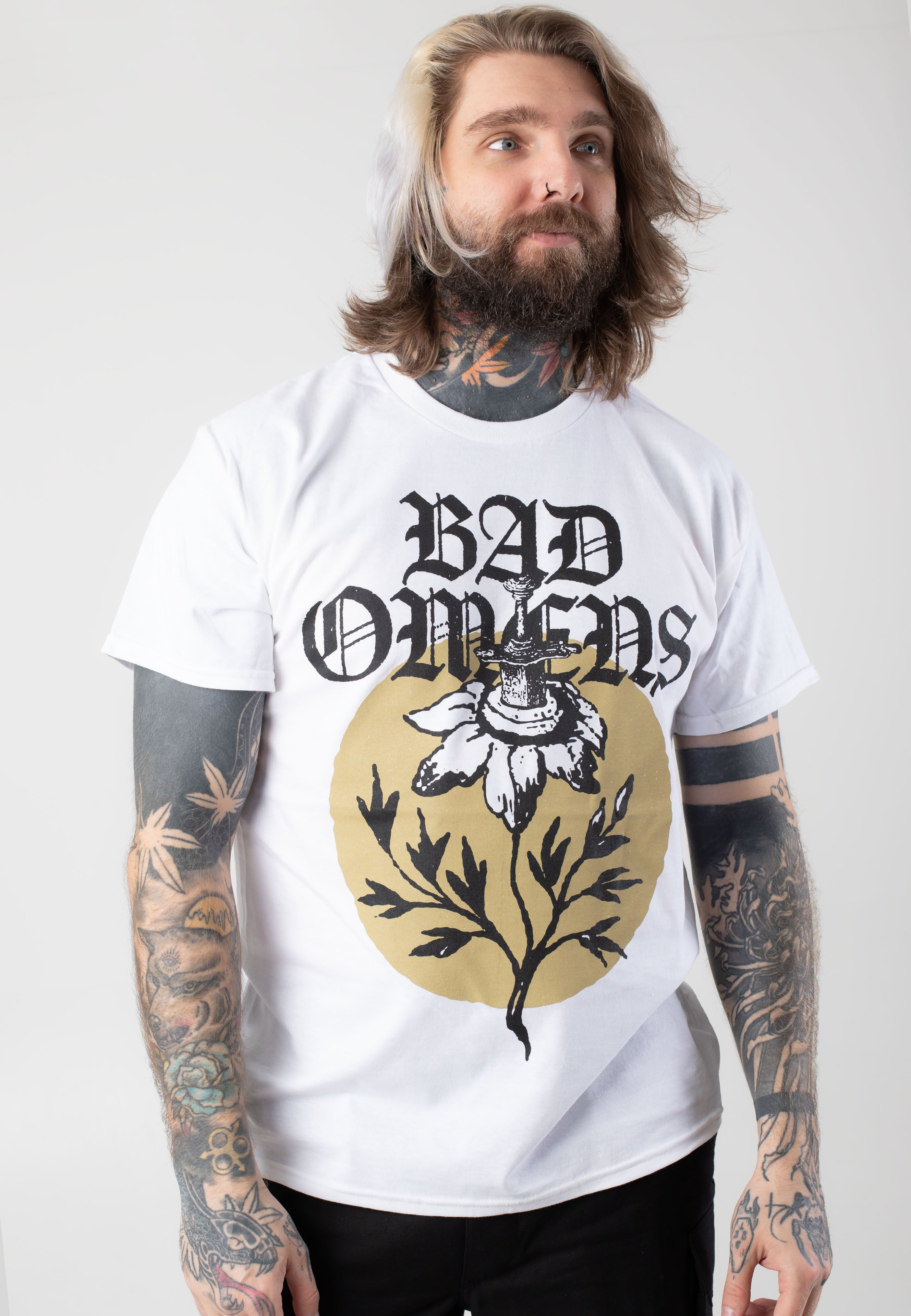 Bad Omens - Sunflower White - T-Shirt | Men-Image