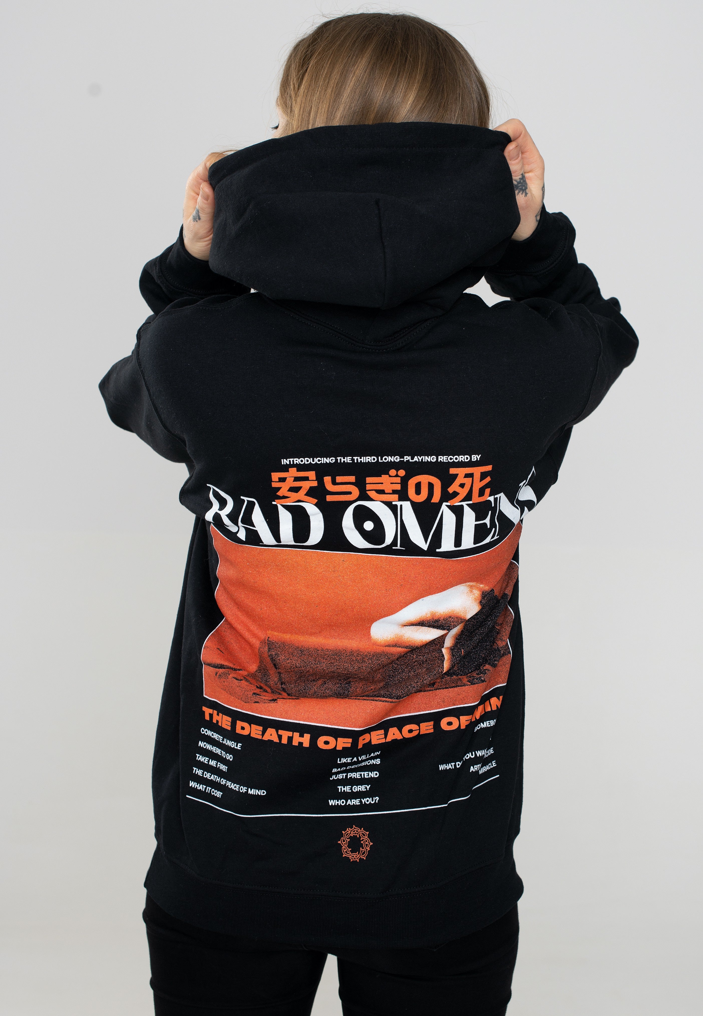 Bad Omens - Tracklist - Hoodie | Women-Image