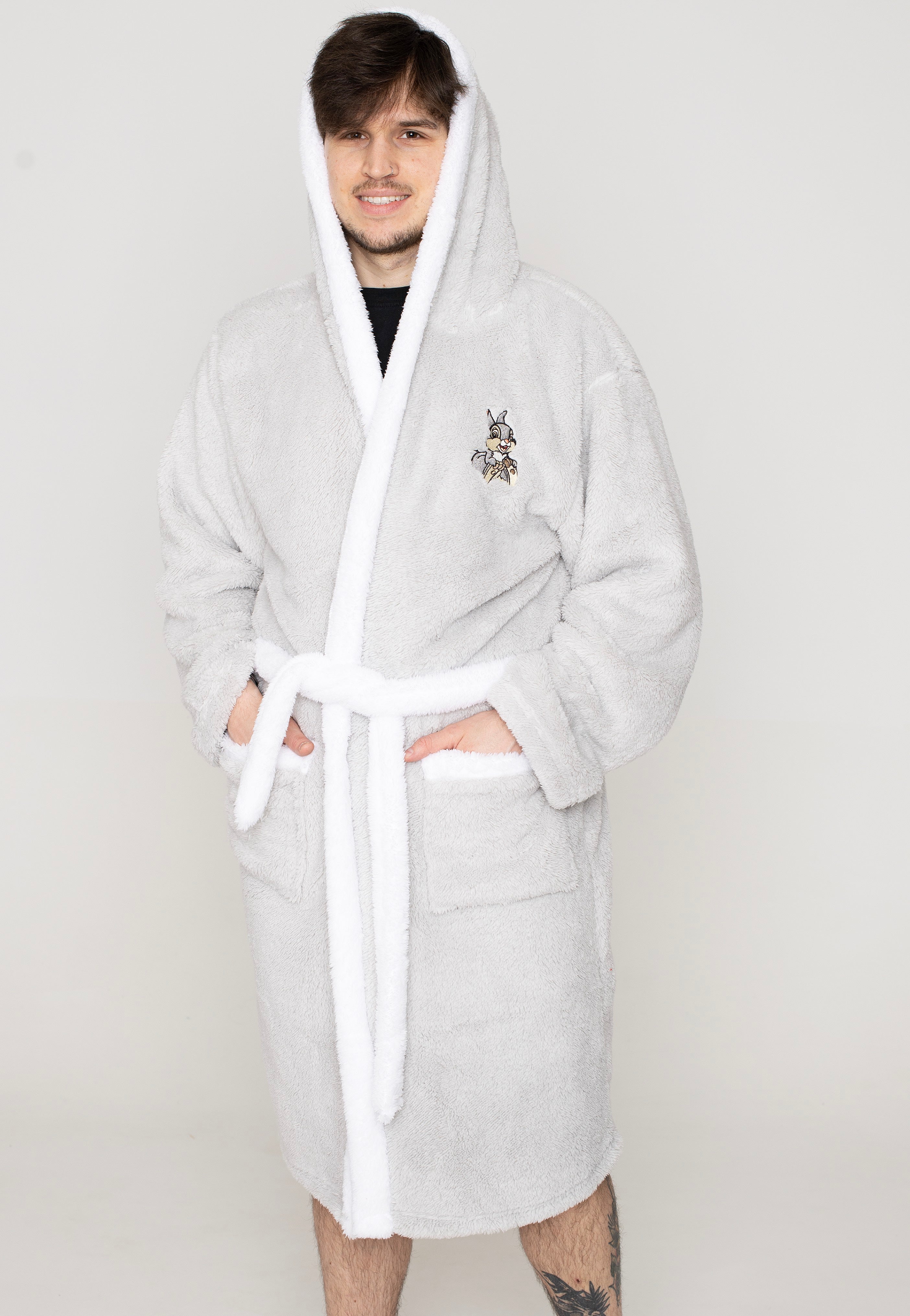 Bambi - Thumper Grey - Bathrobe | Men-Image