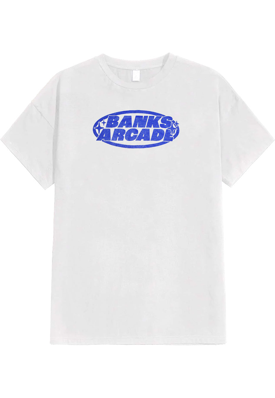 Banks Arcade - Twinkle Logo White - T-Shirt | Neutral-Image