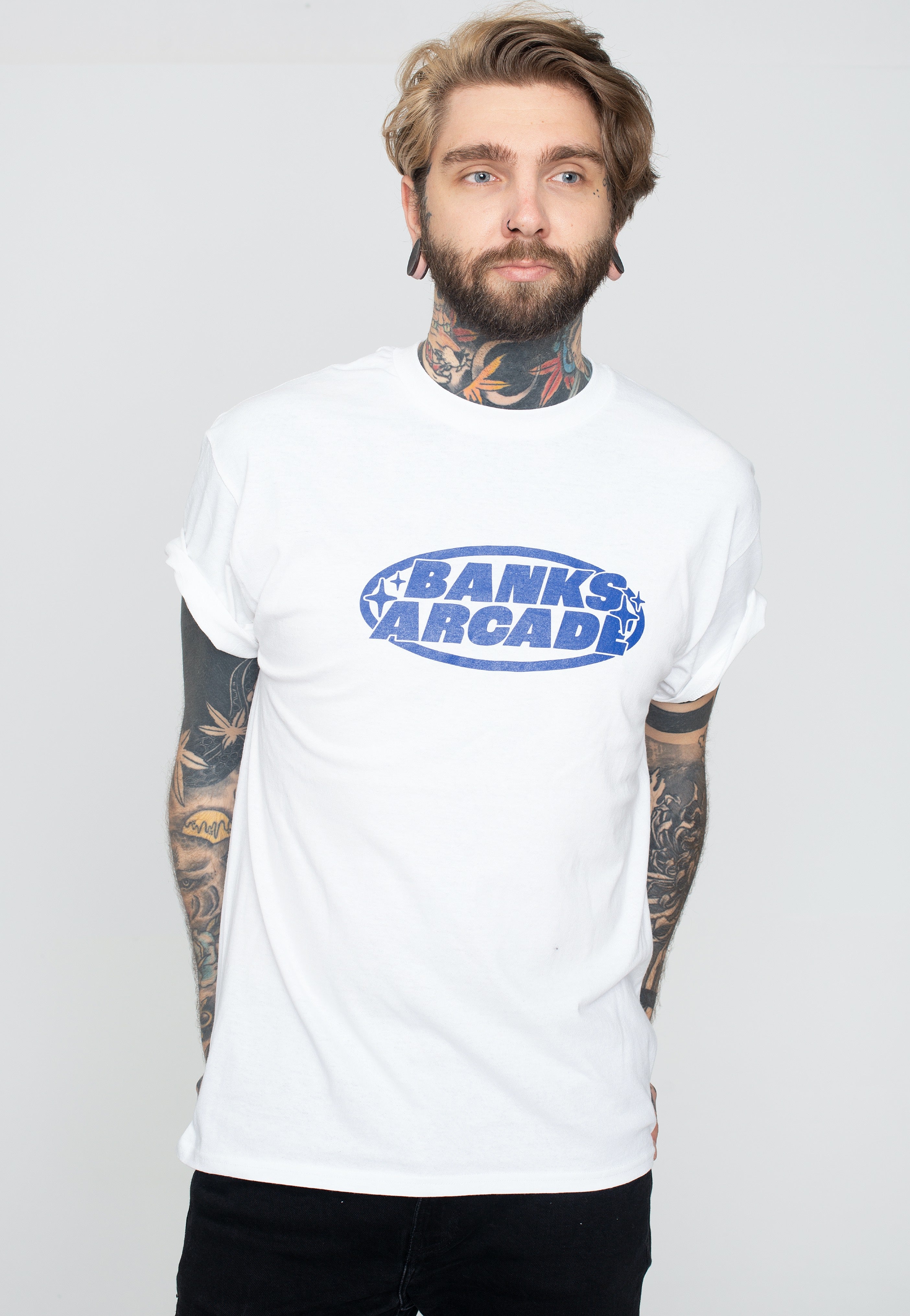 Banks Arcade - Twinkle Logo White - T-Shirt | Men-Image