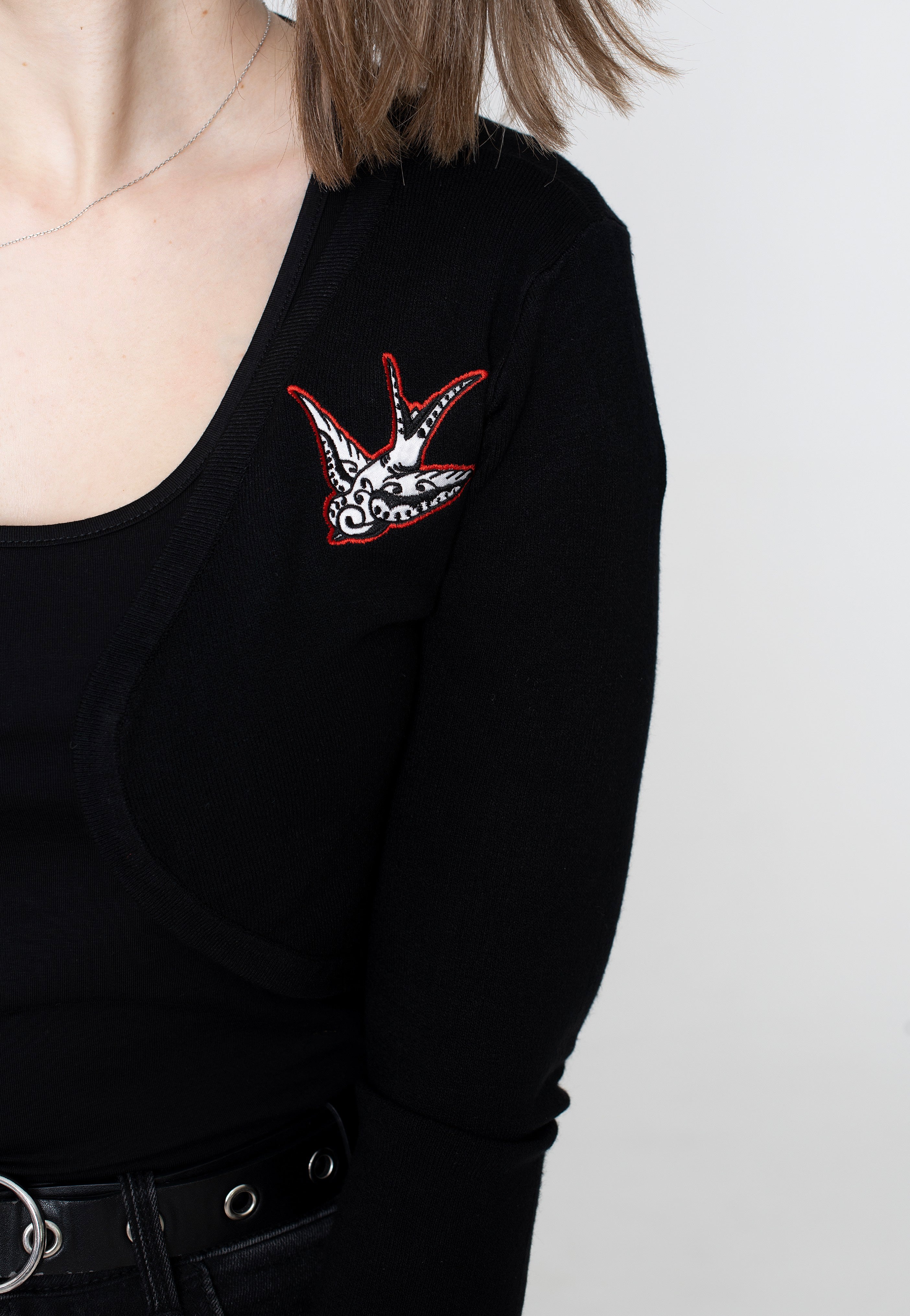 Banned Apparel - Swallows Black/White - Bolero | Women-Image