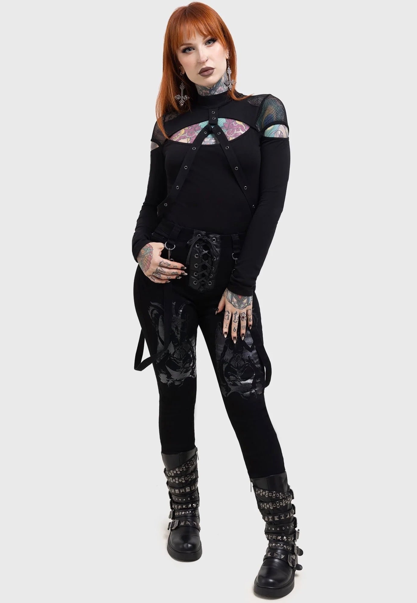 Killstar - Baphster Black - Jeans | Women-Image