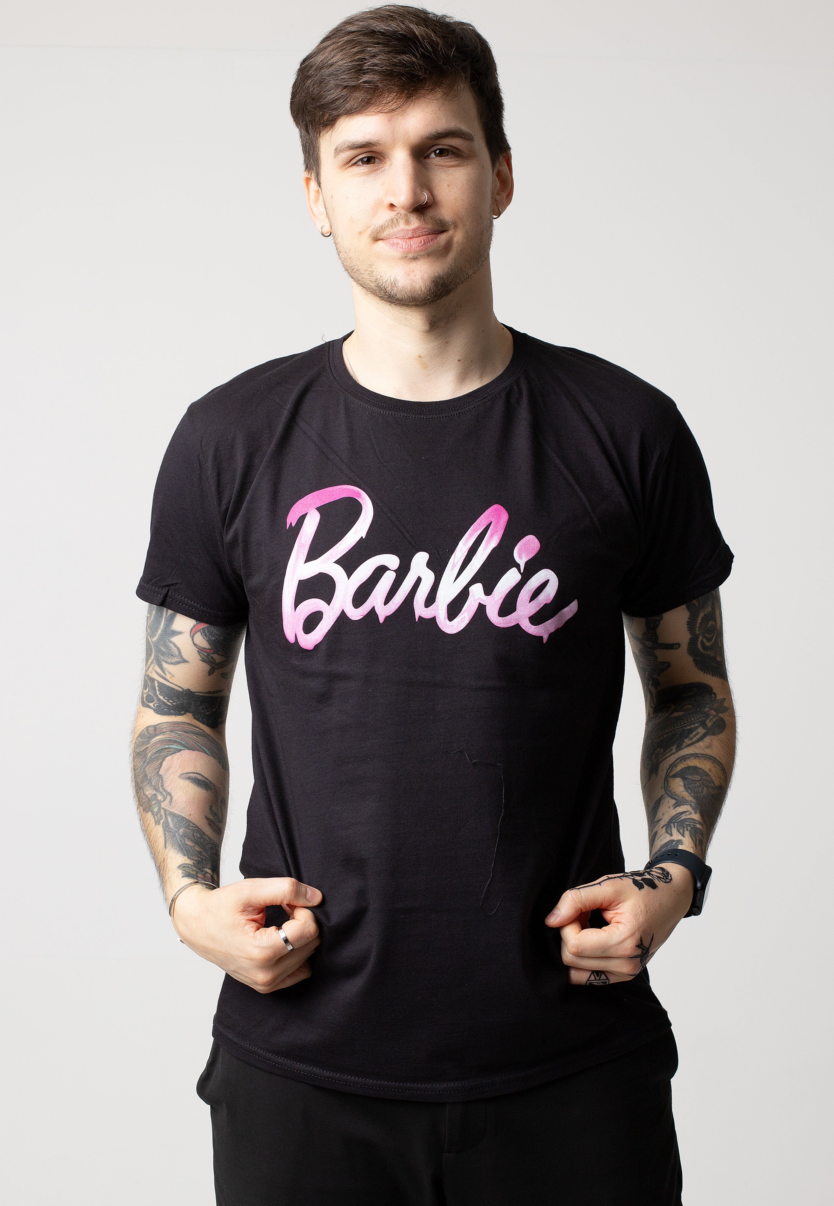 Barbie - Melted Logo - T-Shirt | Men-Image