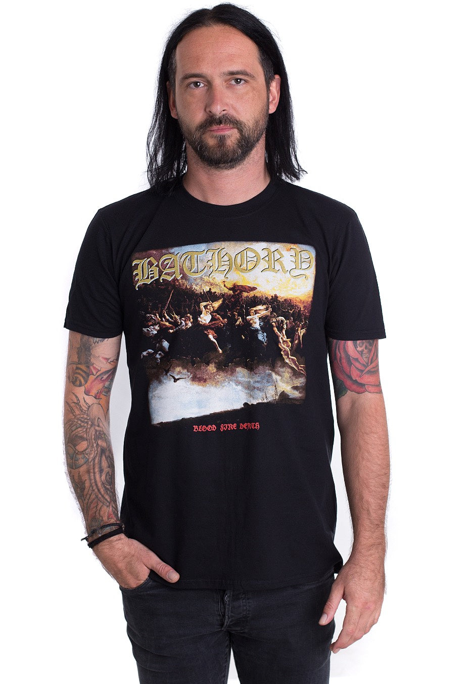 Bathory - Blood Fire Death - T-Shirt | Men-Image